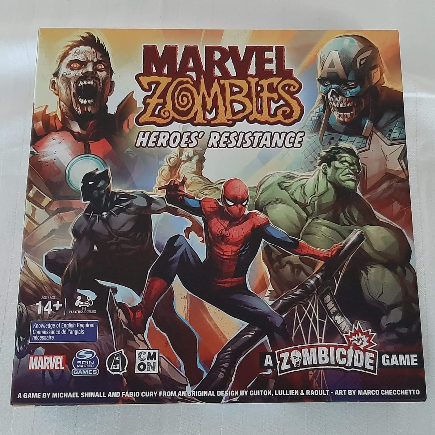 Spin Master Games, Marvel Zombies: Heroes' Resistance, A Zombicide Game, Collectible Marvel Figurines, 1-4 Players, for Adults & Teens Ages 14 & Up customer photo 2