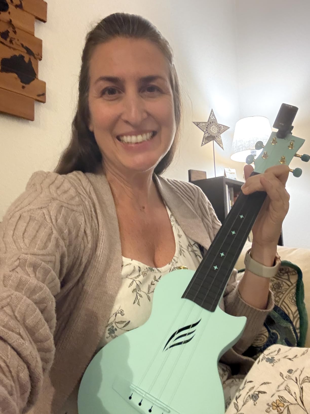 Enya Nova U Mini Soprano Ukulele 21 Inch Carbon Fiber - Lightweight Waterproof Travel Ukulele for Beginners & Adult, Starter Kit Included customer photo 2