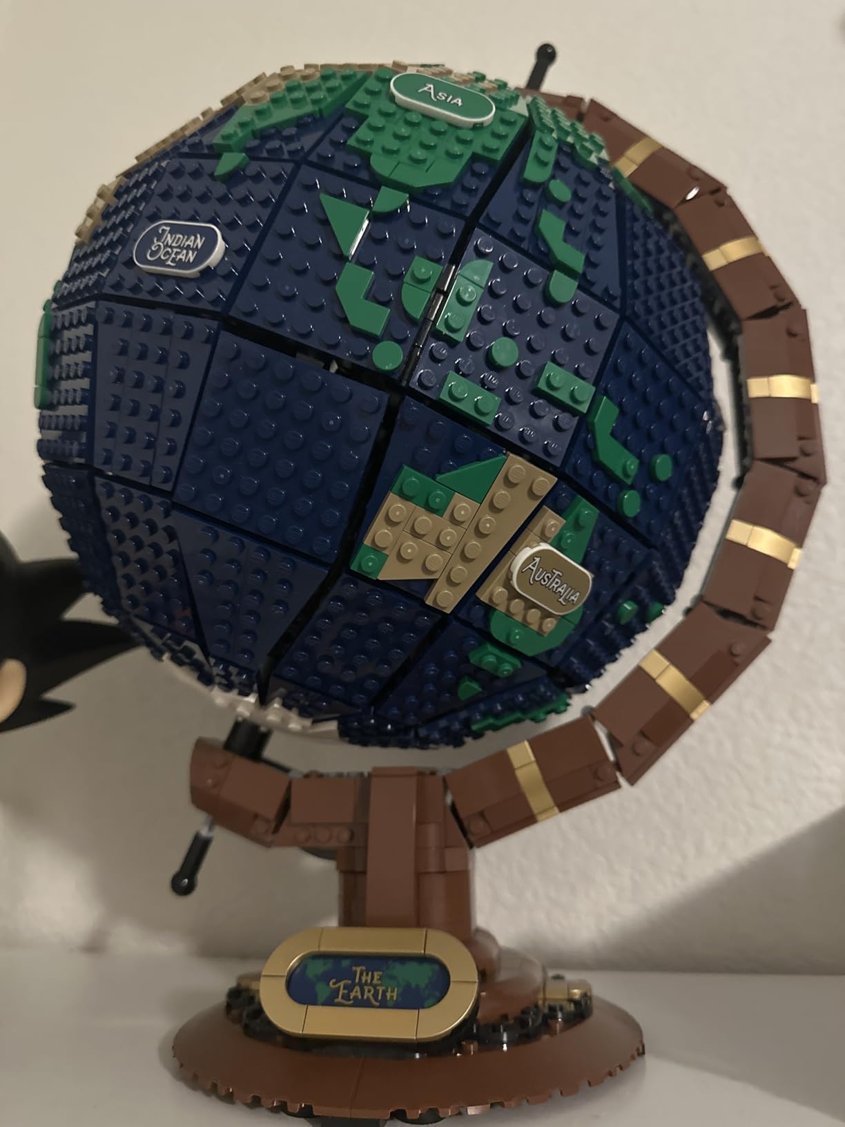 LEGO Ideas The Globe Building Set, Build and Display Model for Adults (21332) customer photo 1