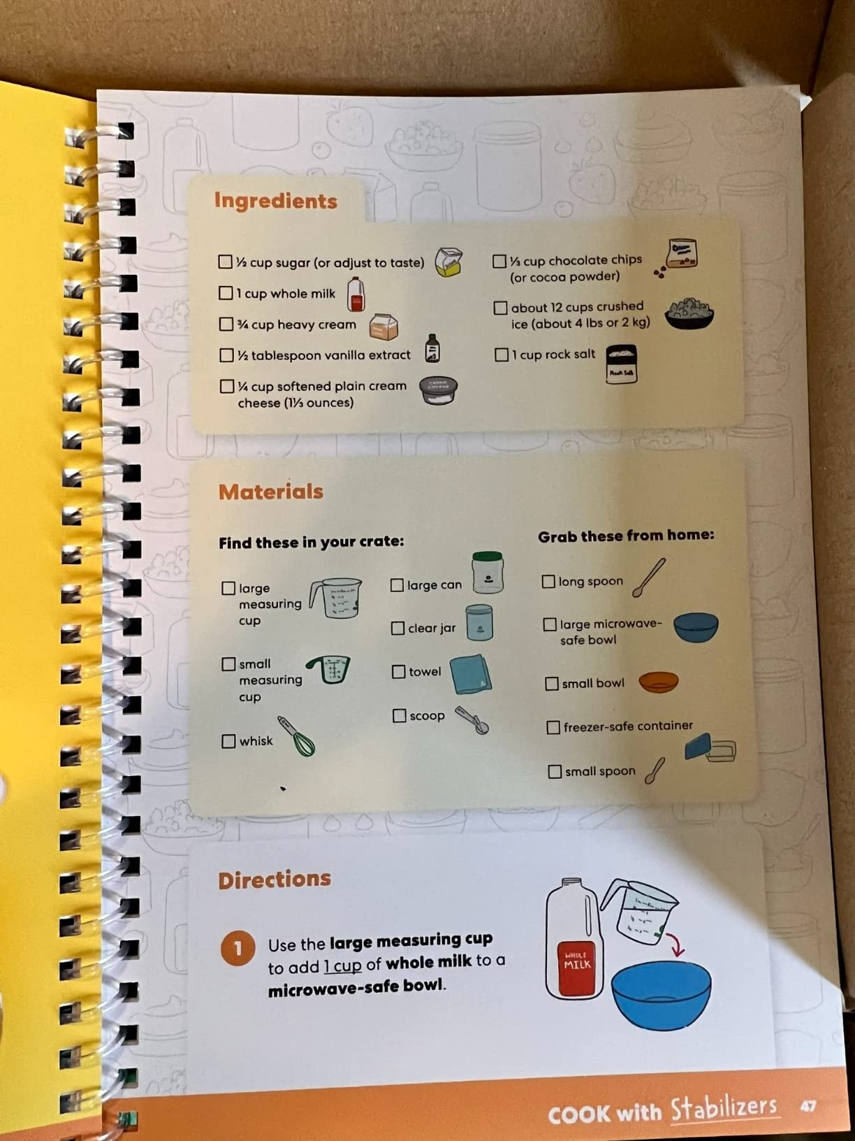 KiwiCo - Science of Cooking: Ice Cream, Learning Cooking Through Chemistry Project, STEM Kit & Science Gift for Ages 5+ customer photo 2