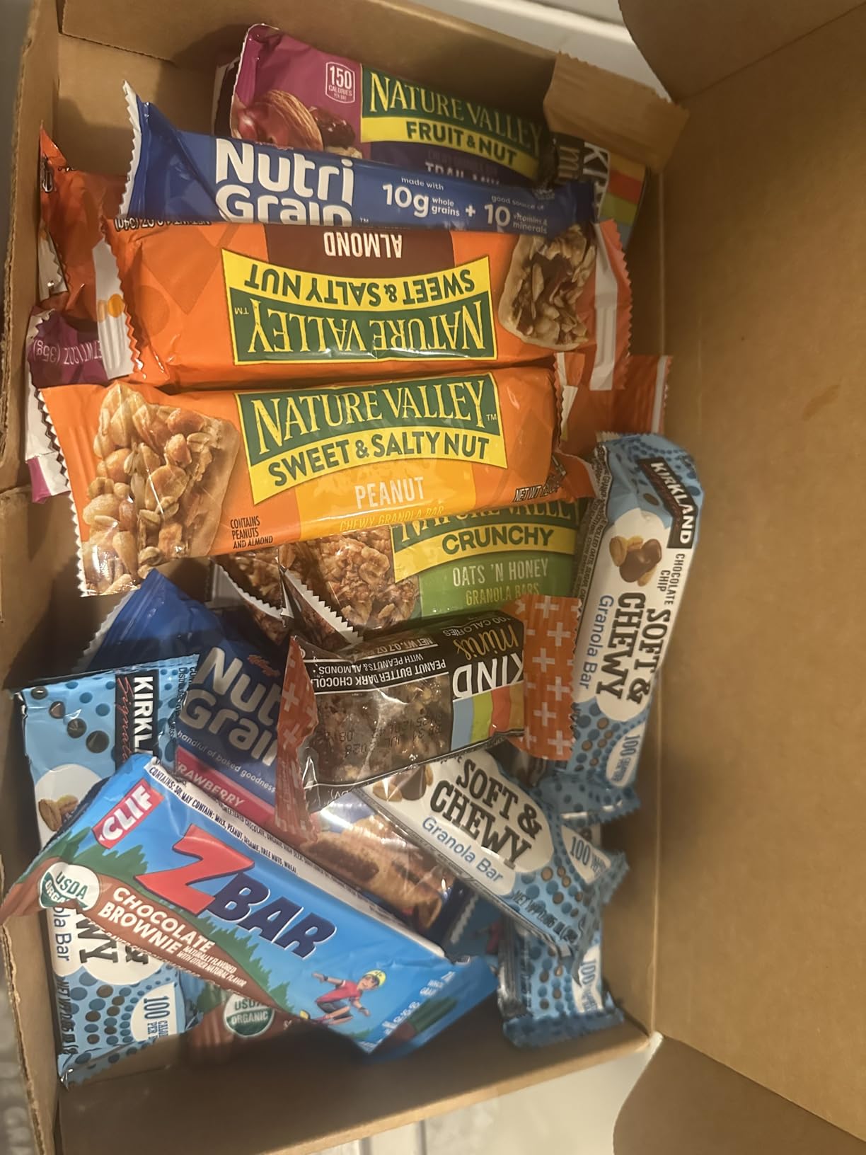 Jumbo Jumble Snack Box (45 Count) Gift Care Package Snacks Variety Pack for Adults Teens Kids - School College Office Birthday (Energy Set) customer photo 1
