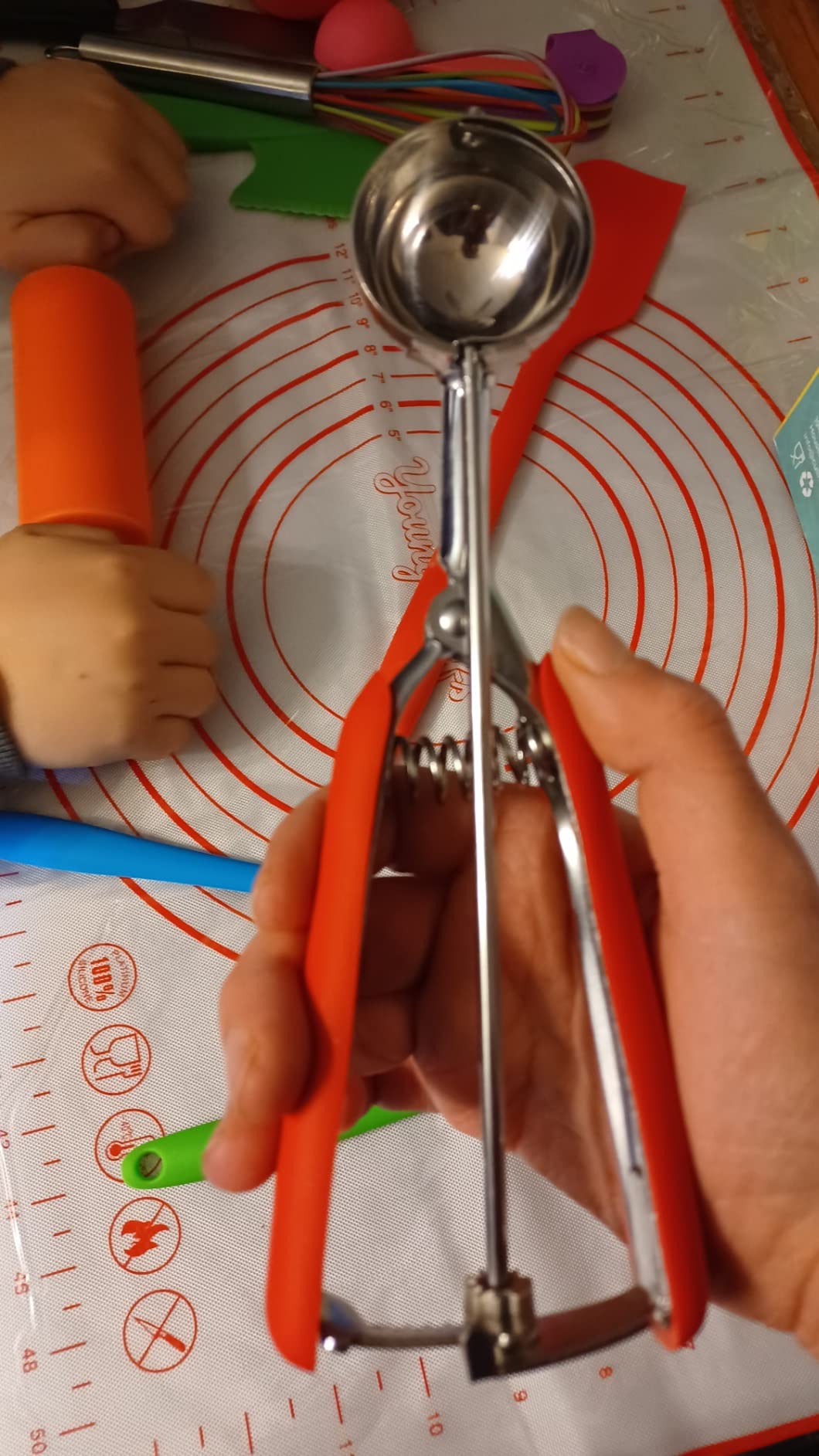 Young Chefs Kids Cooking Sets Real - 19 Pieces Real Baking Set - Easter Gifts for Kids 8-12 Years Cooking and Baking Set for Kids- Giftable Sets for Girls and Boys customer photo 2