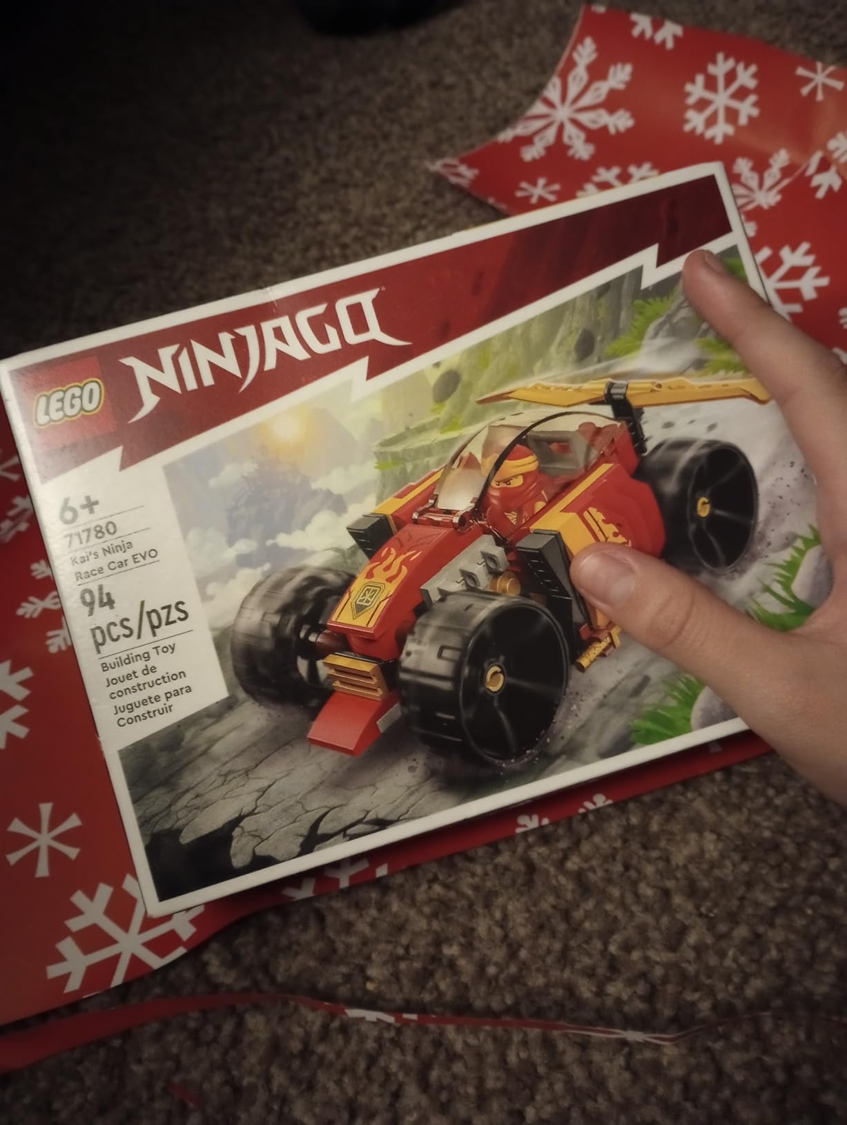 LEGO NINJAGO Kai's Ninja Race Car EVO 2-in-1 Building Toy Set 71780, Ages 6+ customer photo 2