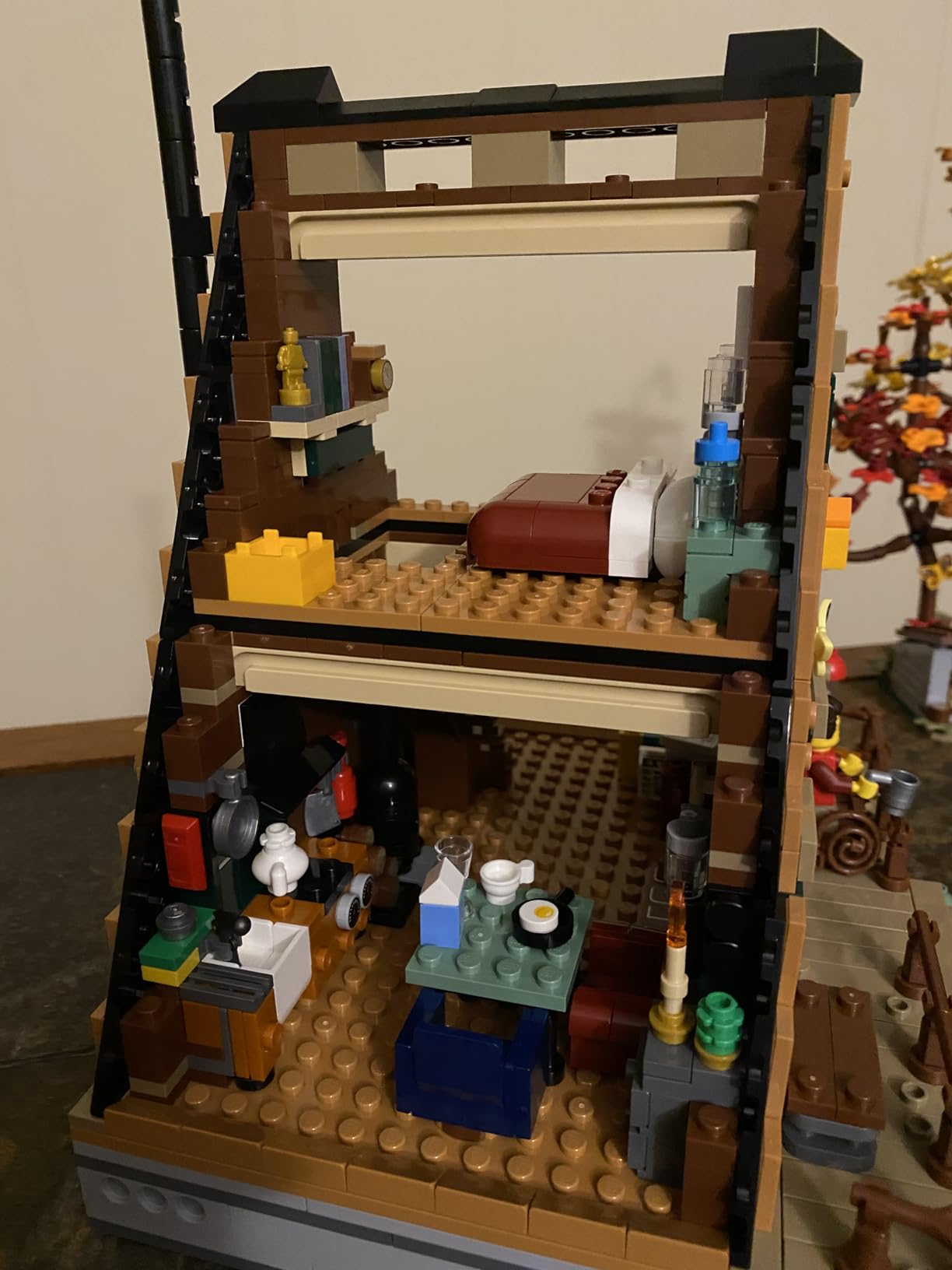 LEGO Ideas A-Frame Cabin Building Set for Adults (21338) customer photo 1