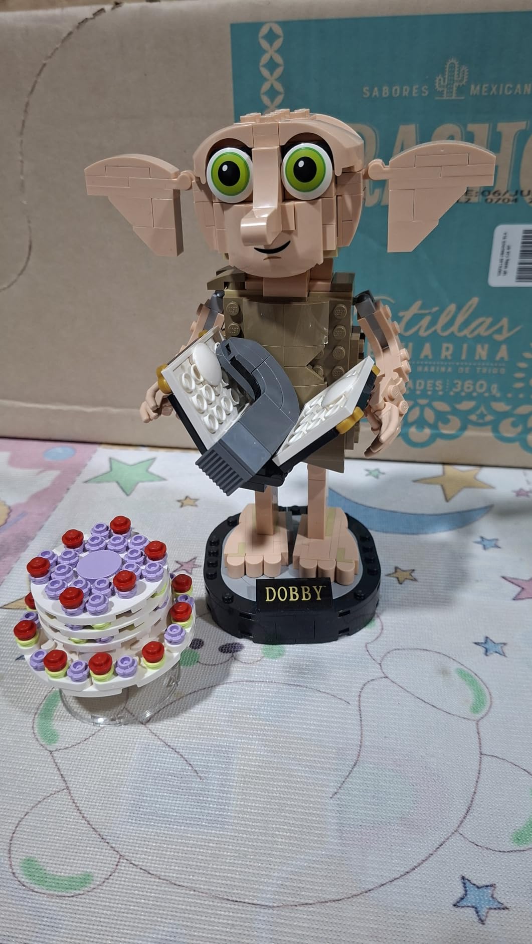 LEGO Harry Potter Dobby The House-Elf Building Toy Set, Build and Display Model of a Beloved Character from The Harry Potter Franchise, for 8 Year Old Boys' and Girls' Birthday, 76421 customer photo 1