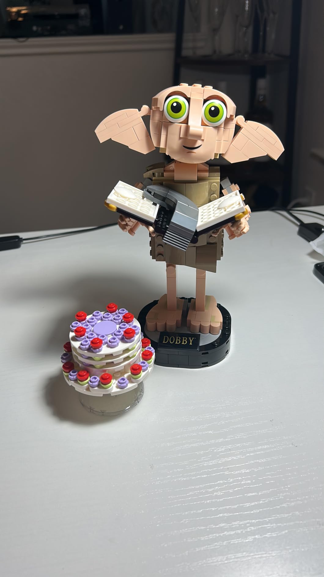 LEGO Harry Potter Dobby The House-Elf Building Toy Set, Build and Display Model of a Beloved Character from The Harry Potter Franchise, for 8 Year Old Boys' and Girls' Birthday, 76421 customer photo 2