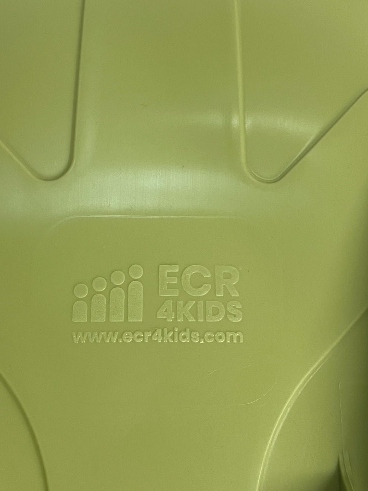 ECR4Kids Plastic Leaf Scoop Floor Rocker Seat, Classroom Furniture, Blue, 6-Piece (Amazon's Choice) customer photo 2