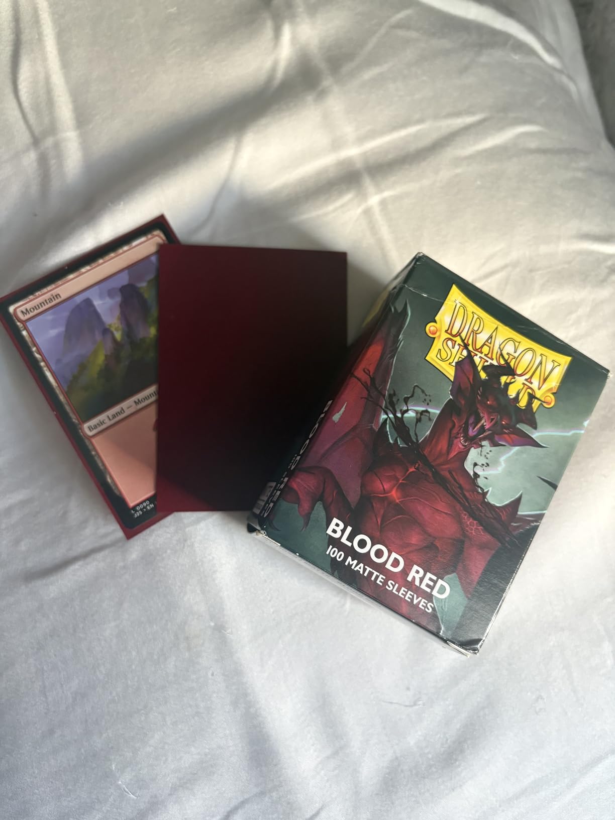Dragon Shield | Standard Size Card Matte Sleeves | 100 CT - Smooth & Tough Premium TCG Sleeves | Compatible with Pokemon, Flesh & Blood, One Piece & Magic the Gathering | Midnight Blue customer photo 1