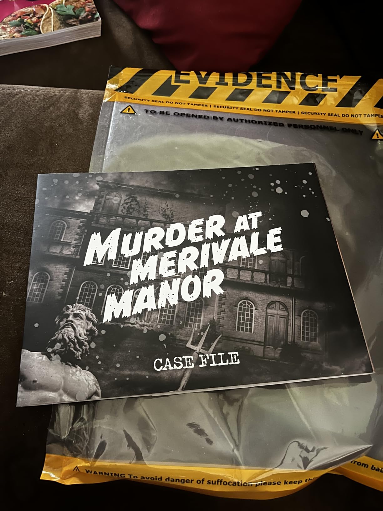 Unsolved murder mystery game - Cold Case Files Investigation - CRYPTIC KILLERS - Detective Evidence & Crime File - individuals, date nights & party games-