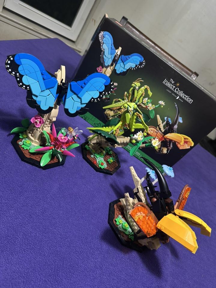 LEGO Ideas The Insect Collection - Bug Building Set and Nature Decor (21342) customer photo 1