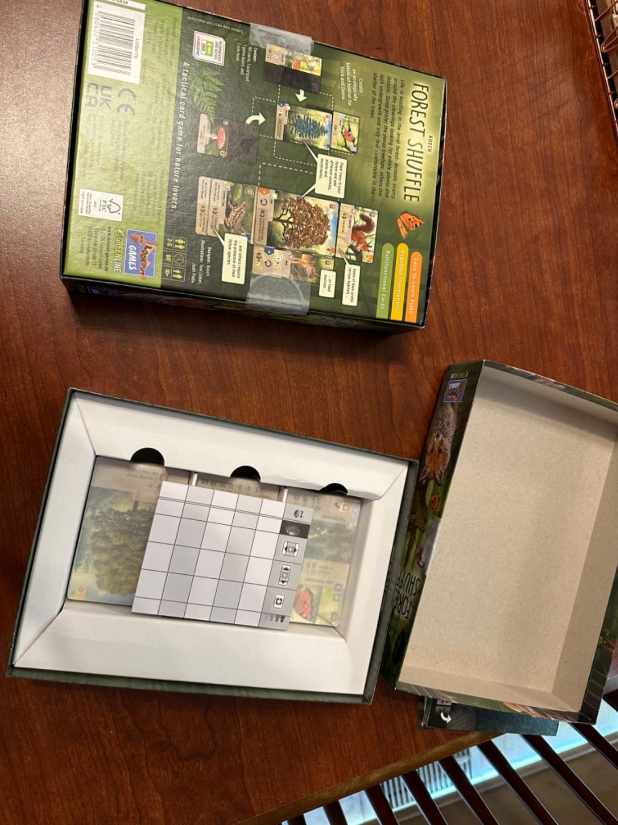 Lookout Games Forest Shuffle Card Game - Create an Ecological Paradise! Clever Strategy Game for Kids & Adults, Ages 10+, 2-5 Players, 60 Min Playtime, ECO-Friendly Packaging customer photo 1