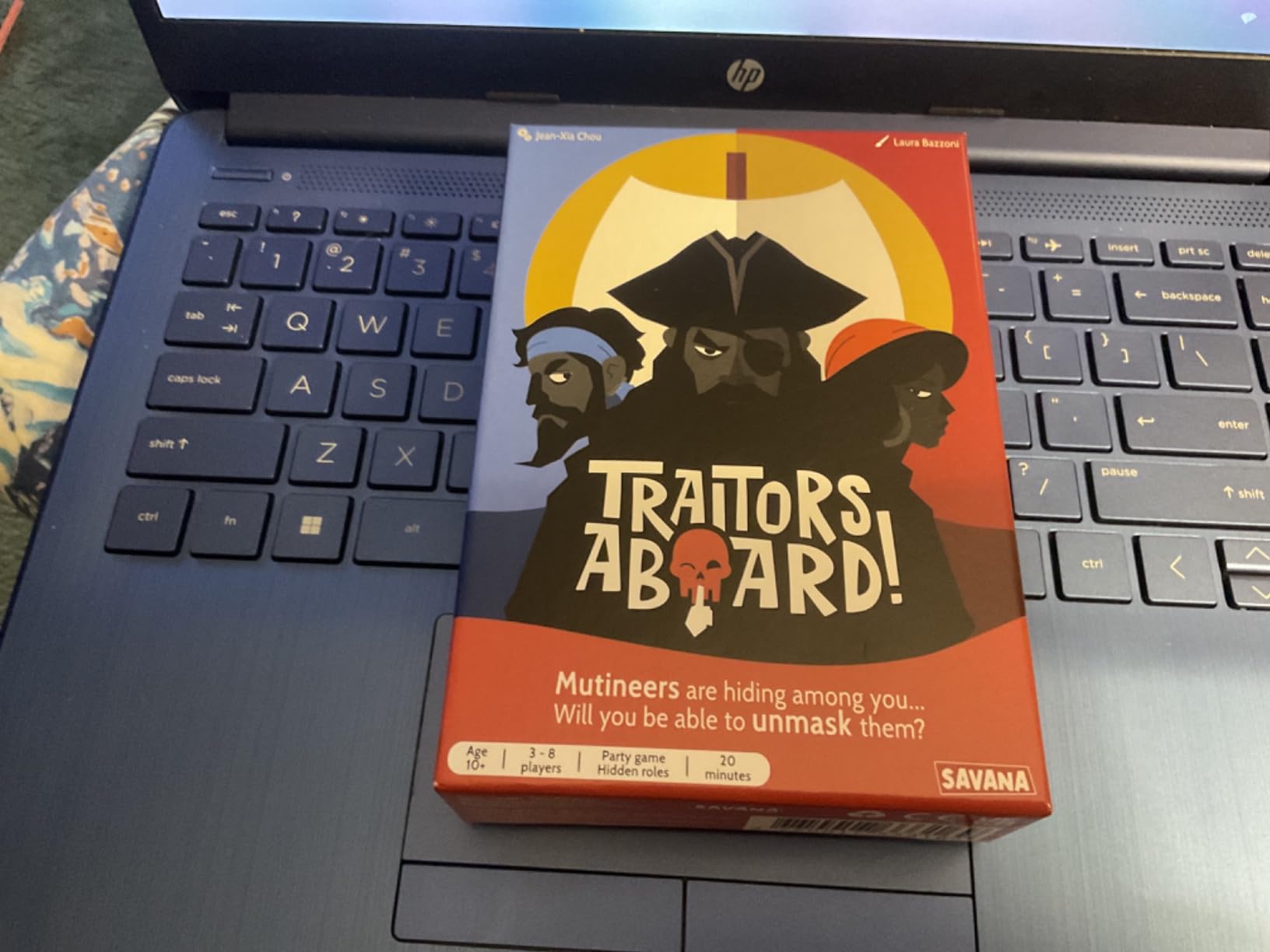 SAVANA Traitors Aboard - Award Winning Secret Identity Party Game - Fun, Bluffing and Betrayal | Easy to Learn, 15-Minute Round | Popular Games for 3-8 Players - Ages 10+ customer photo 1