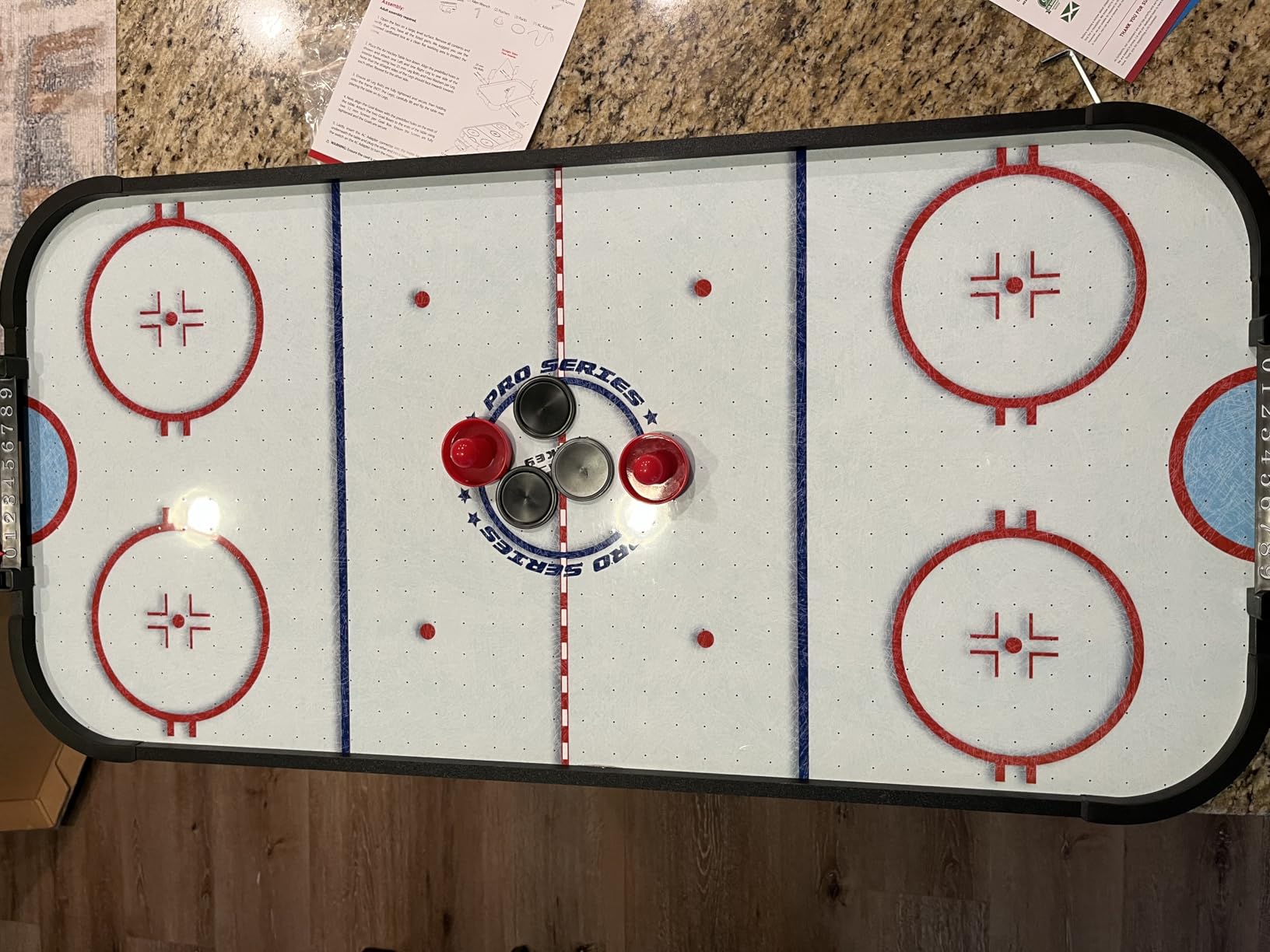 GoSports 40 Inch Table Top Air Hockey Game for Kids - Black customer photo 1