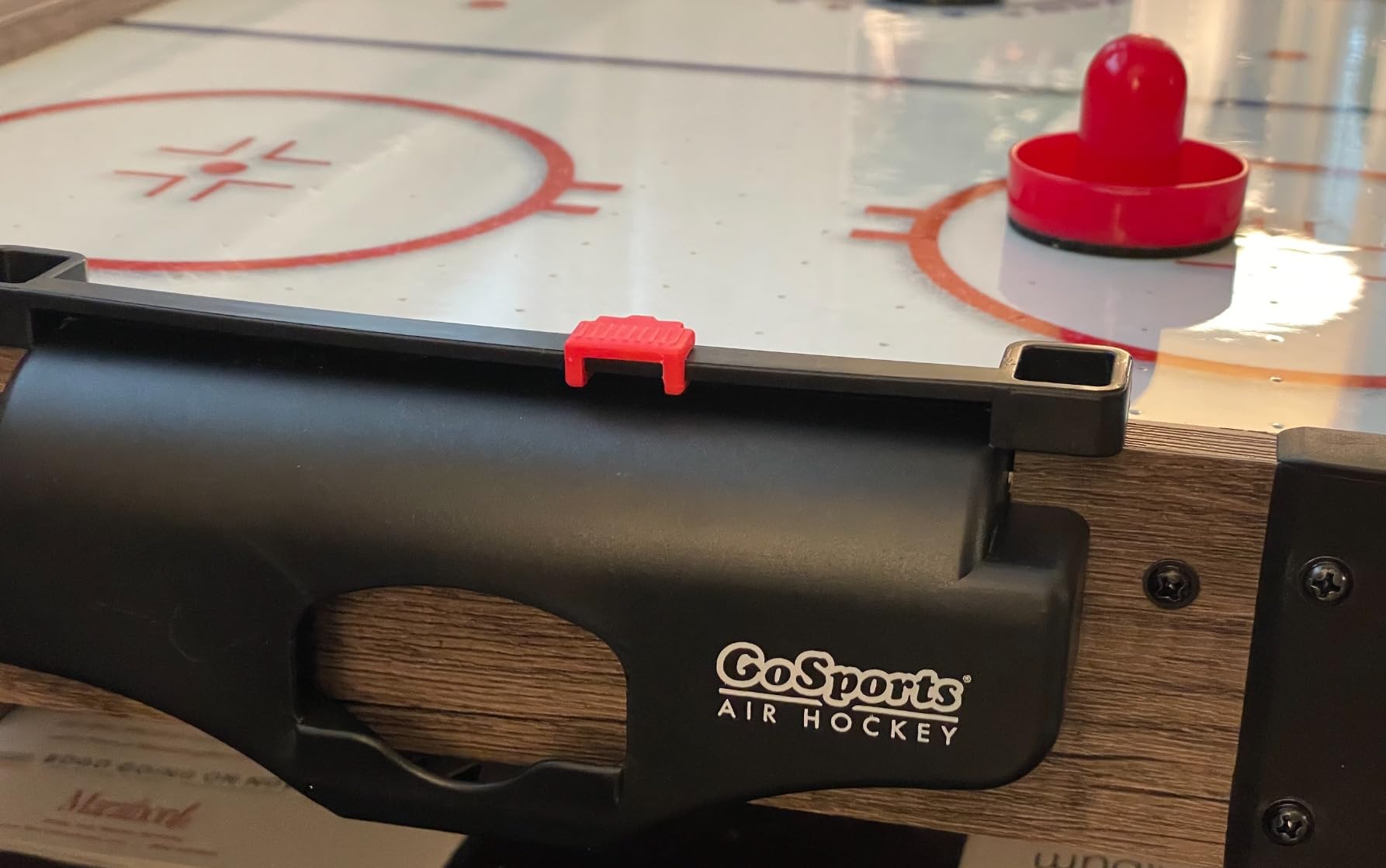 GoSports 40 Inch Table Top Air Hockey Game for Kids - Black customer photo 2