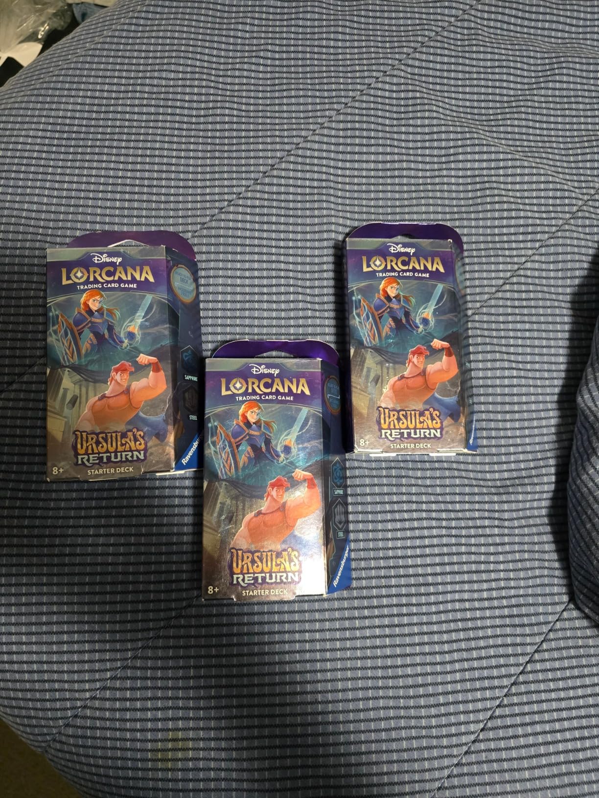 Ravensburger Disney Lorcana TCG: Ursula's Return - Sapphire & Steel Single-Player Starter Deck | Engaging Gameplay | Over 200 Original Disney Artworks | Ideal for Ages 8+ customer photo 2