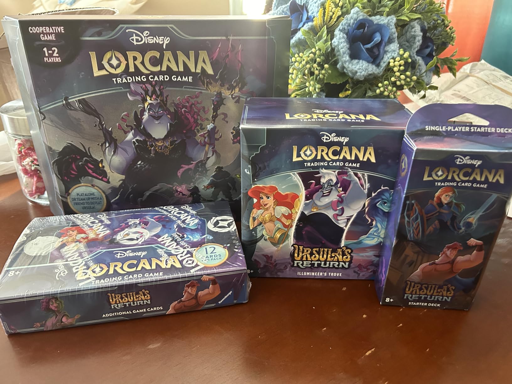 Ravensburger Disney Lorcana TCG: Illumineer's Quest - Deep Trouble | Cooperative Adventure Against Ursula | Includes Exclusive Cards & Playmat | Solo or Team Play | Ages 8+ customer photo 2