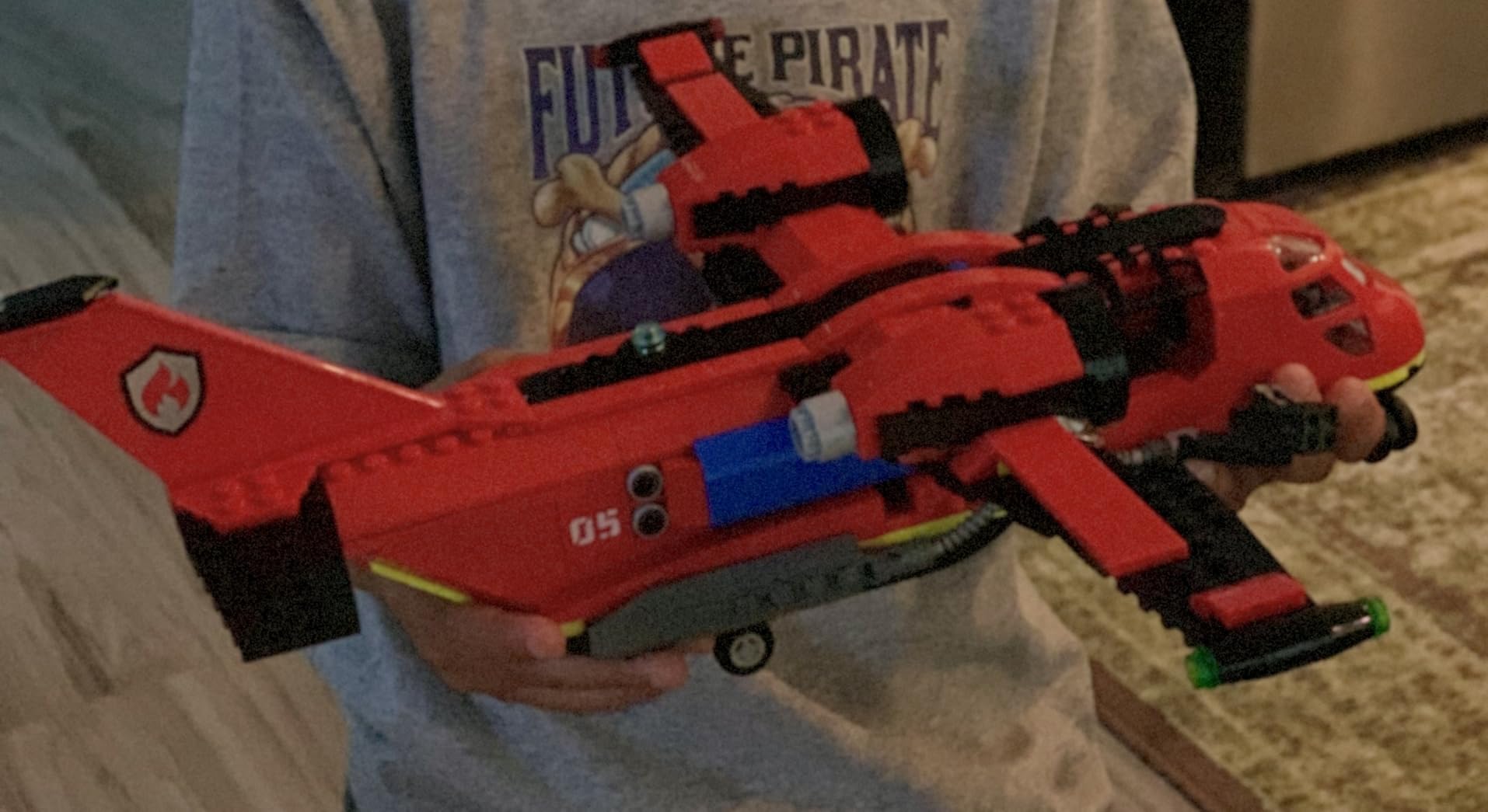 LEGO City Fire Rescue Plane Toy for Kids and Fans of Firefighter Toys, Fun Birthday Gift Idea for Boys and Girls Ages 6+ who Love Airplane Toys and Imaginative Play, Includes 3 Minifigures, 60413 customer photo 2