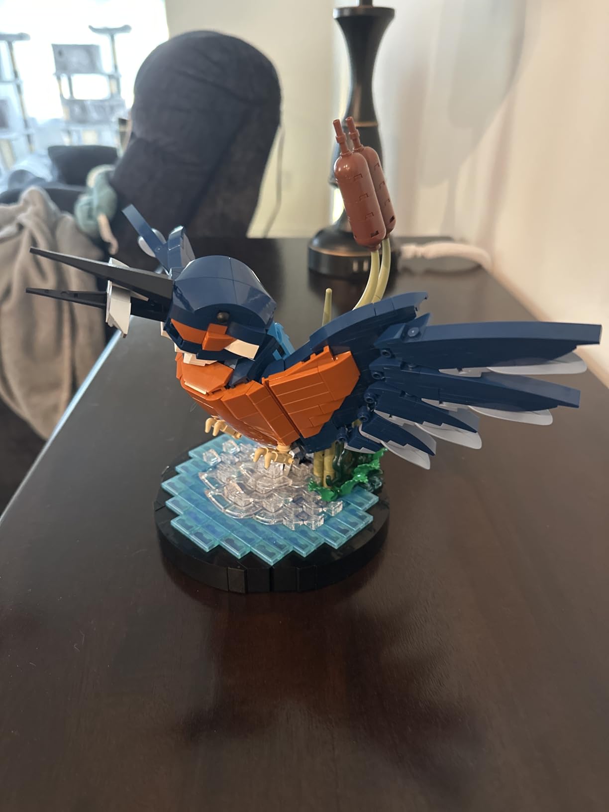 LEGO Icons Kingfisher Bird Model, Creative Set for Adults to Build and Display (10331) customer photo 1