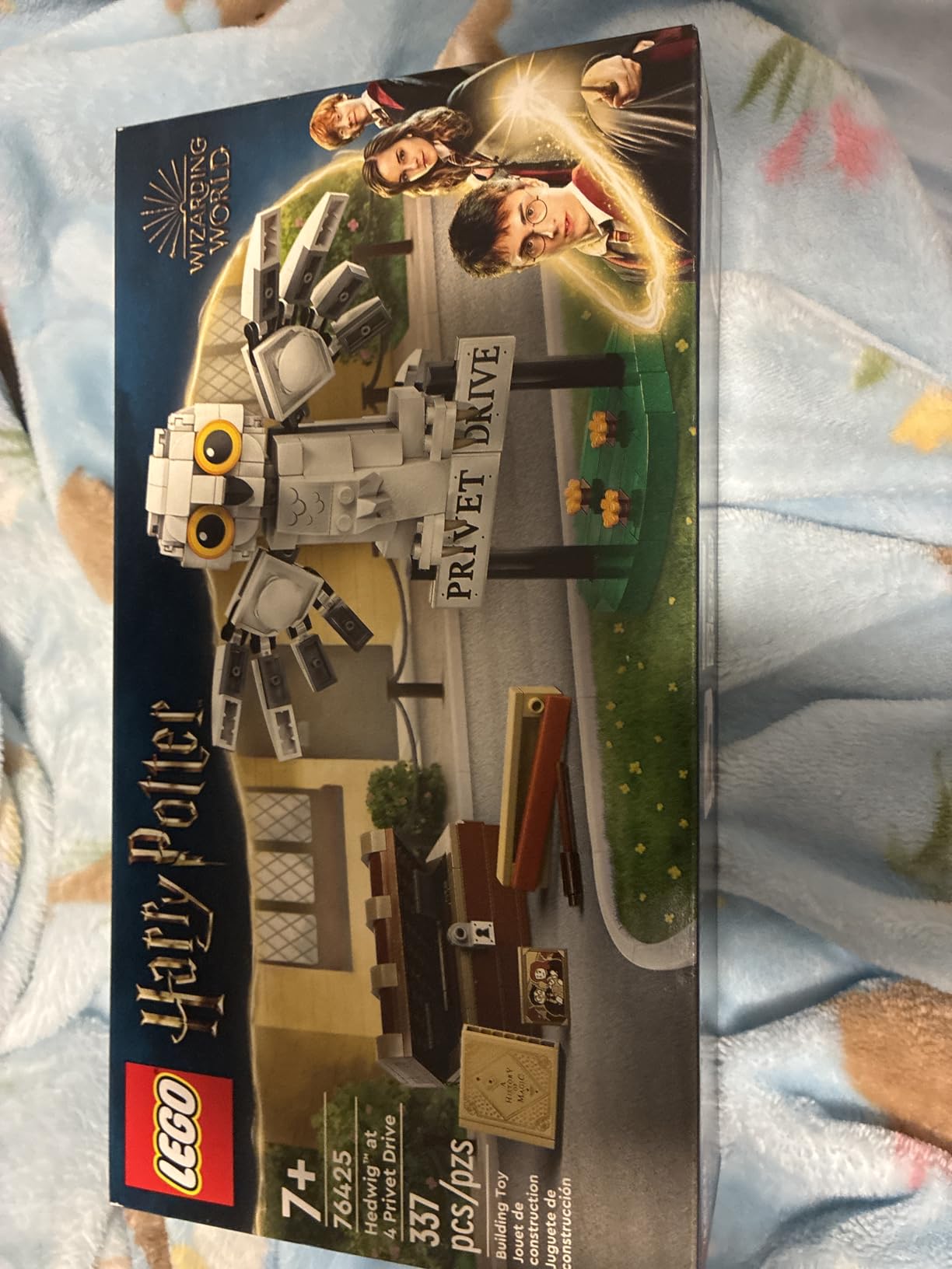 LEGO Harry Potter Hedwig at 4 Privet Drive, Buildable Fantasy Toy with a Harry Potter Owl Figure, Harry Potter Toy for Independent Play, Harry Potter Gift Idea for Girls, Boys and Kids Ages 7+, 76425 customer photo 2