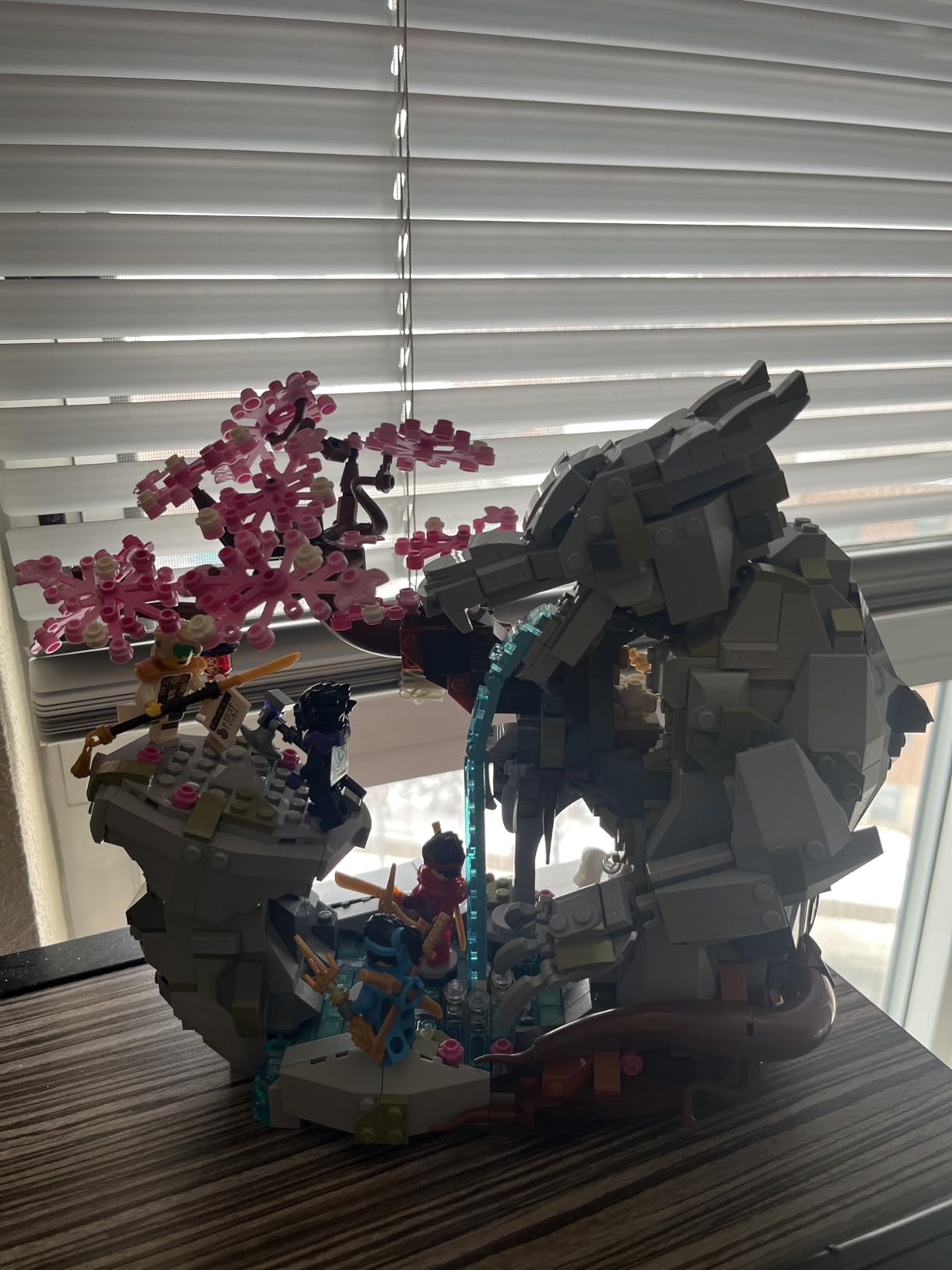 LEGO NINJAGO Dragon Stone Shrine - Build and Display Ninja Toy with 6 Action Figures - Advanced Building Set for Boys and Girls Ages 13+ - Gift Idea for Christmas - 71819 customer photo 1