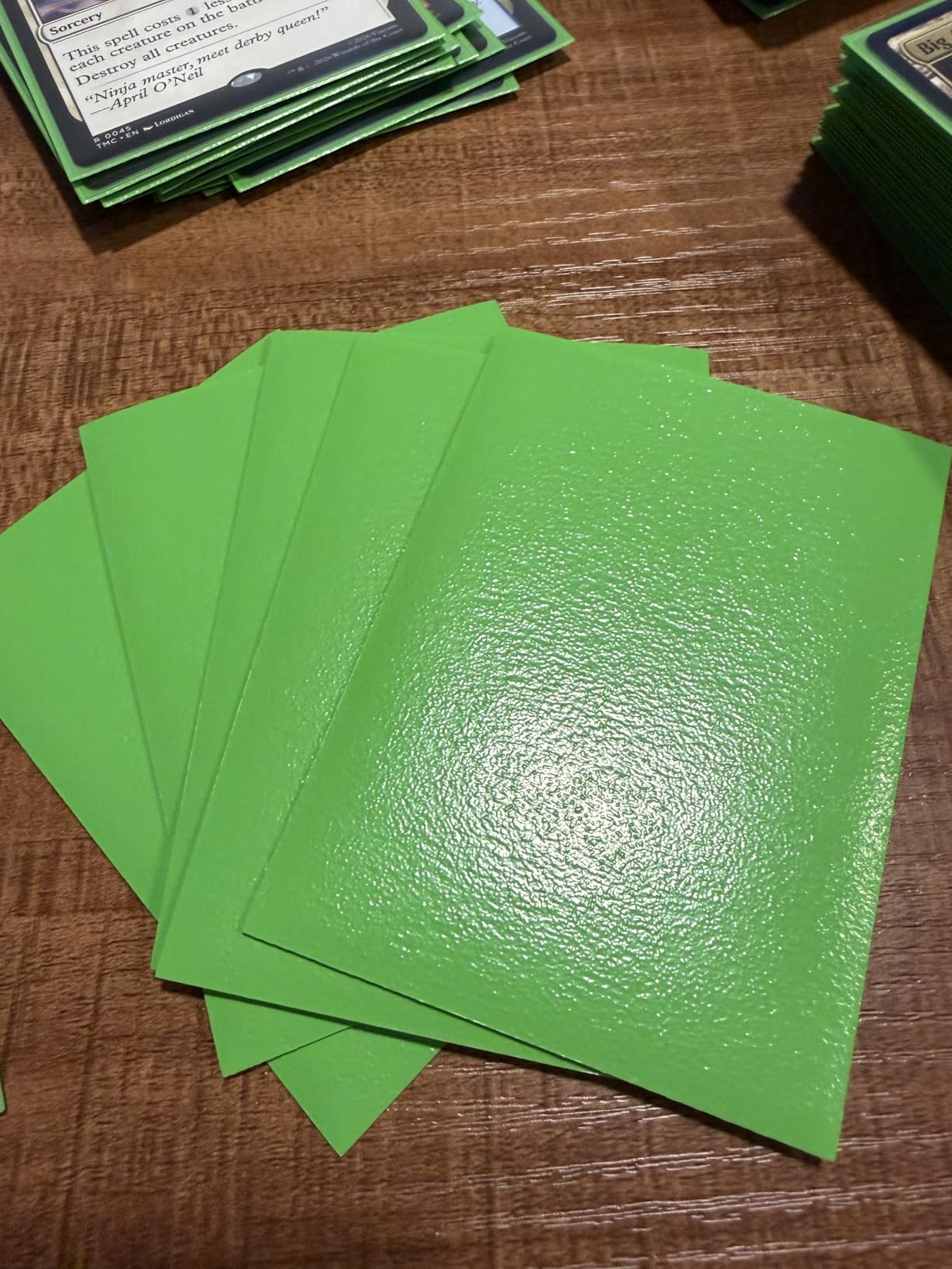 600 Pack Card Sleeves, Perfect Fit Inner Sleeves Ideal for Double-Sleeving, Trading Card Sleeve Compatible with MTG, TCG, Gaming Cards customer photo 1