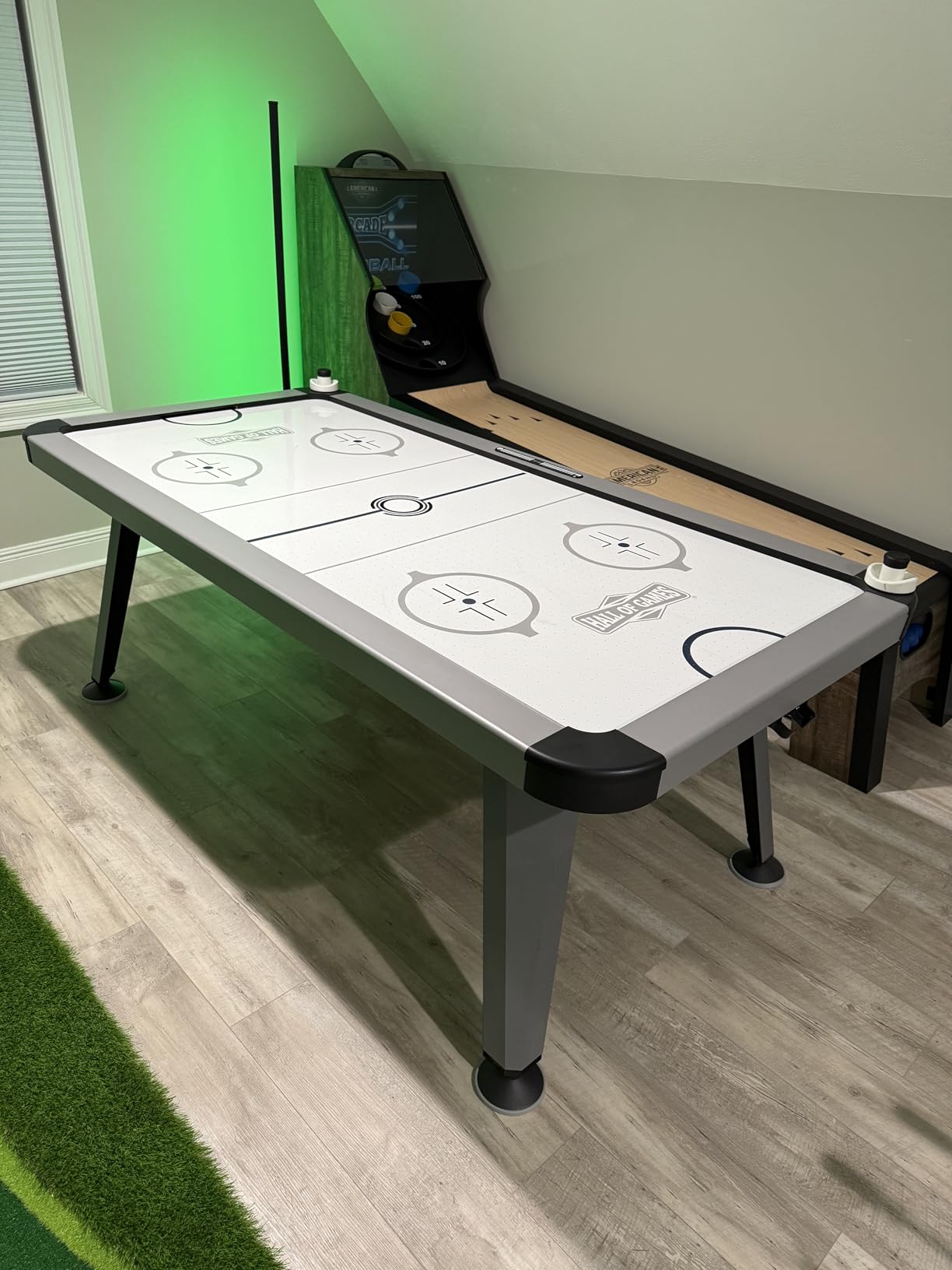 Hall of Games Air Hockey Table with Electronic Score Systems customer photo 2