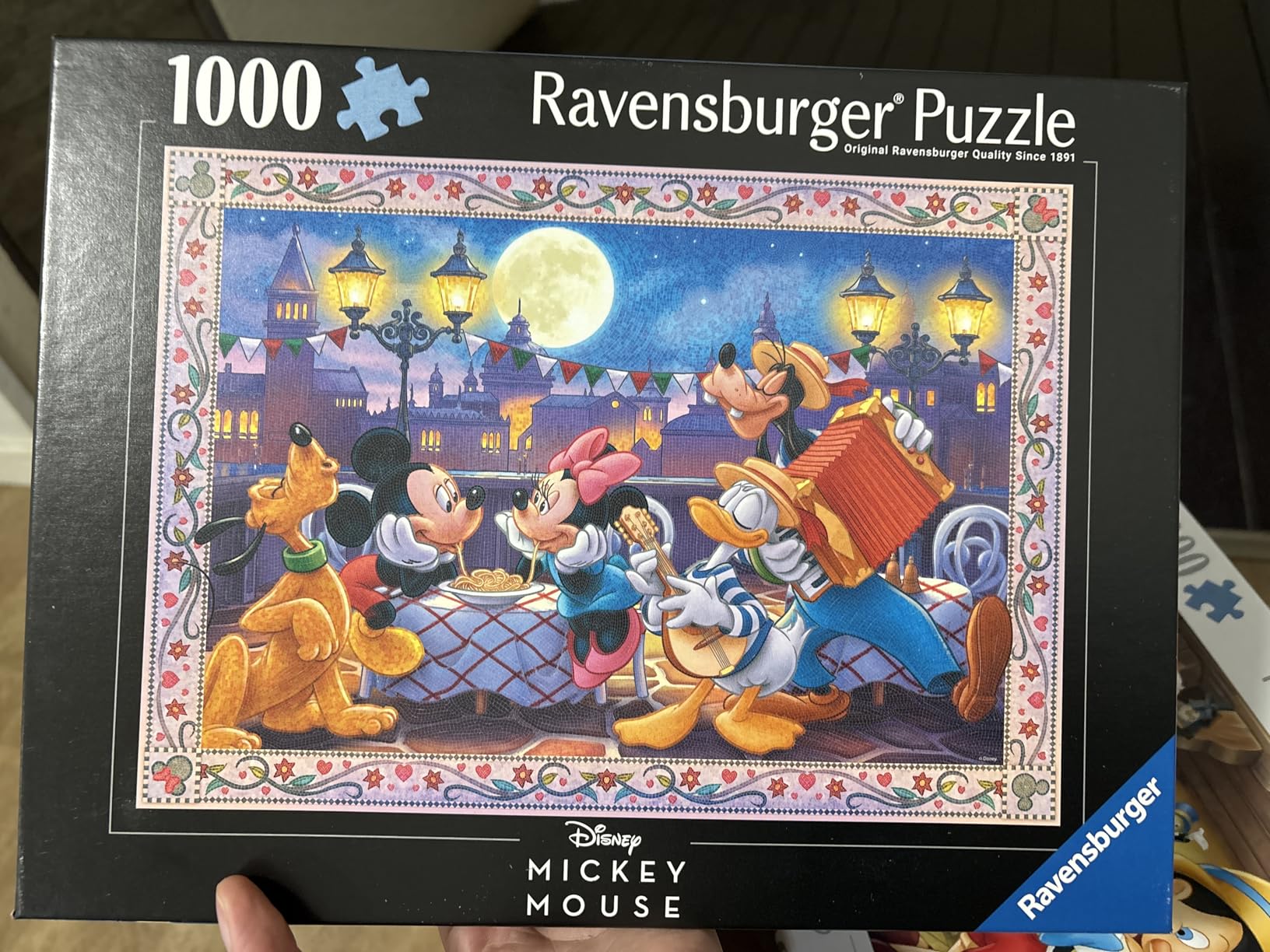 Ravensburger Disney Mosaic Mickey 1000 Piece Jigsaw Puzzle for Adults - Handcrafted Tooling, Made in Germany customer photo 1