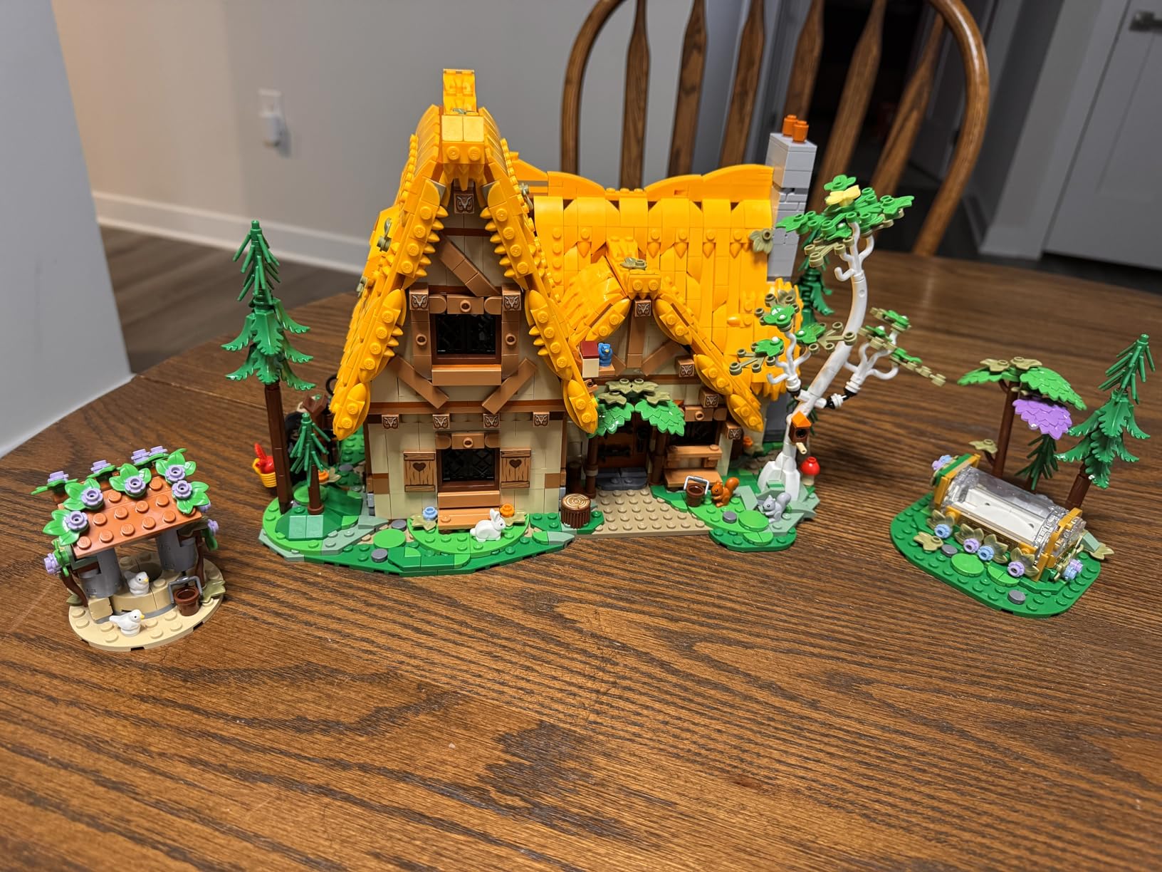 LEGO Disney Snow White and The Seven Dwarfs' Cottage Building Kit for Adults, Build and Display Disney Princess Set with 10 Minifigures Including Snow White, Gift for Fans of The Classic Movie, 43242 customer photo 1