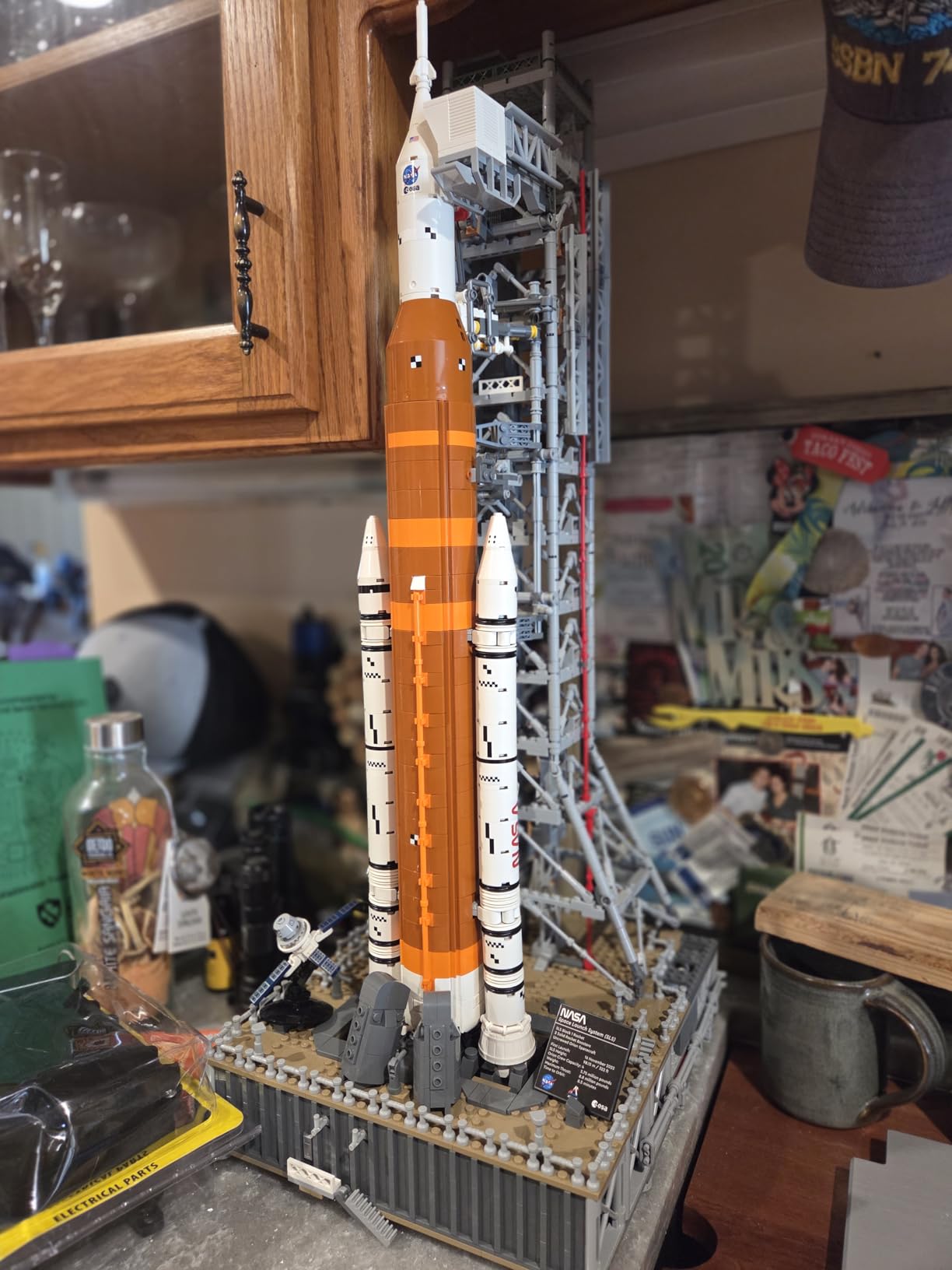 LEGO Icons NASA Artemis Space Launch System - DIY Rocket Model Building Set for Adults, Ages 18+ - Gifts for Birthdays - Unique Bedroom Decoration for Space & NASA Lovers - 10341 customer photo 1