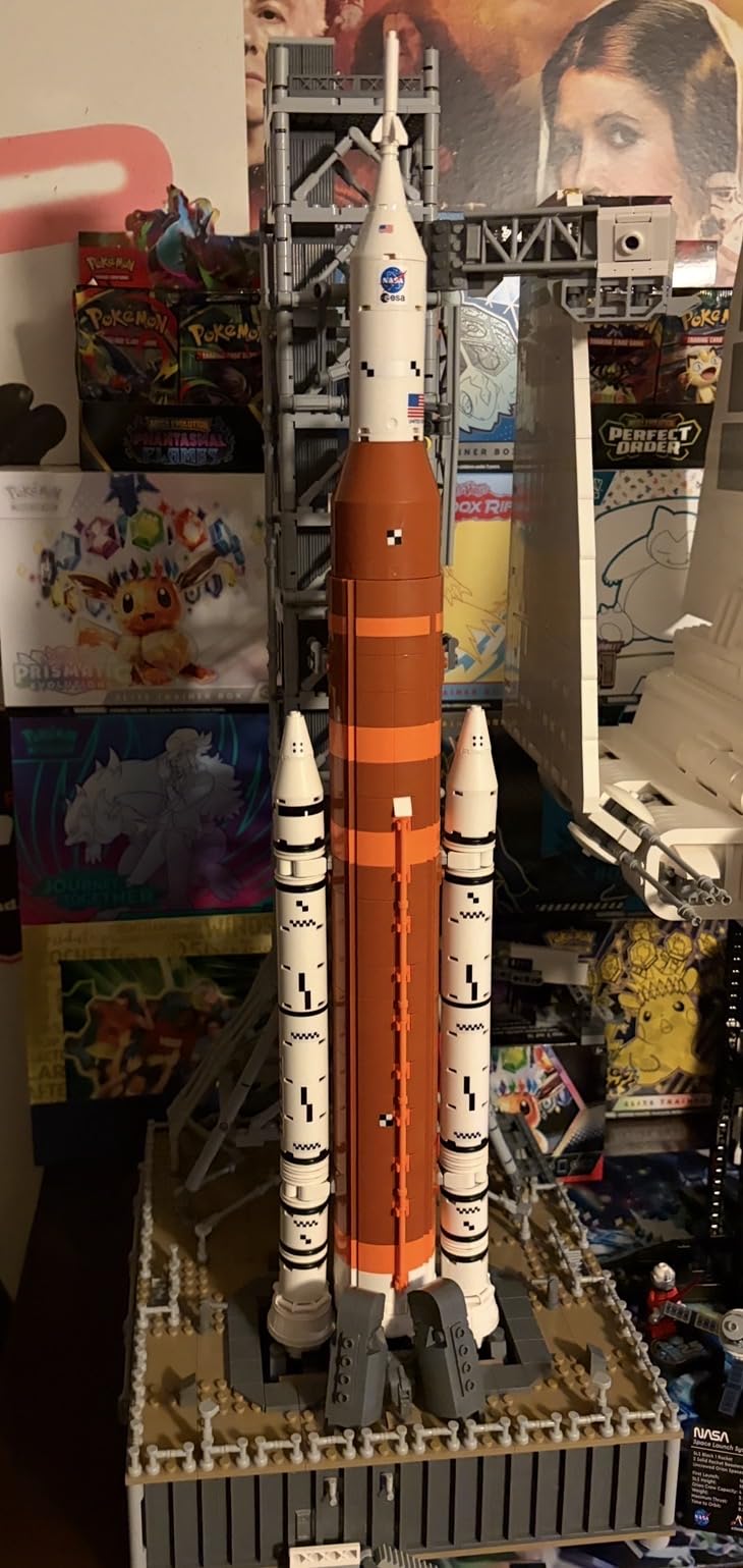 LEGO Icons NASA Artemis Space Launch System - DIY Rocket Model Building Set for Adults, Ages 18+ - Gifts for Birthdays - Unique Bedroom Decoration for Space & NASA Lovers - 10341 customer photo 2