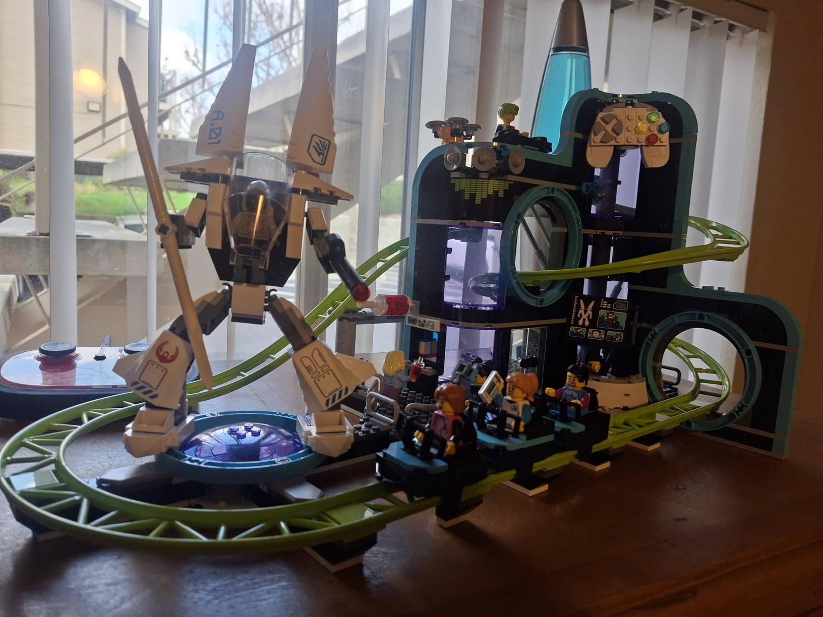 LEGO City Robot World Roller Coaster Building Set - Kids Engineering Toy with Posable Mech Suit for Boys & Girls, Ages 8+ - Gift Ideas for Christmas - 60421 customer photo 1