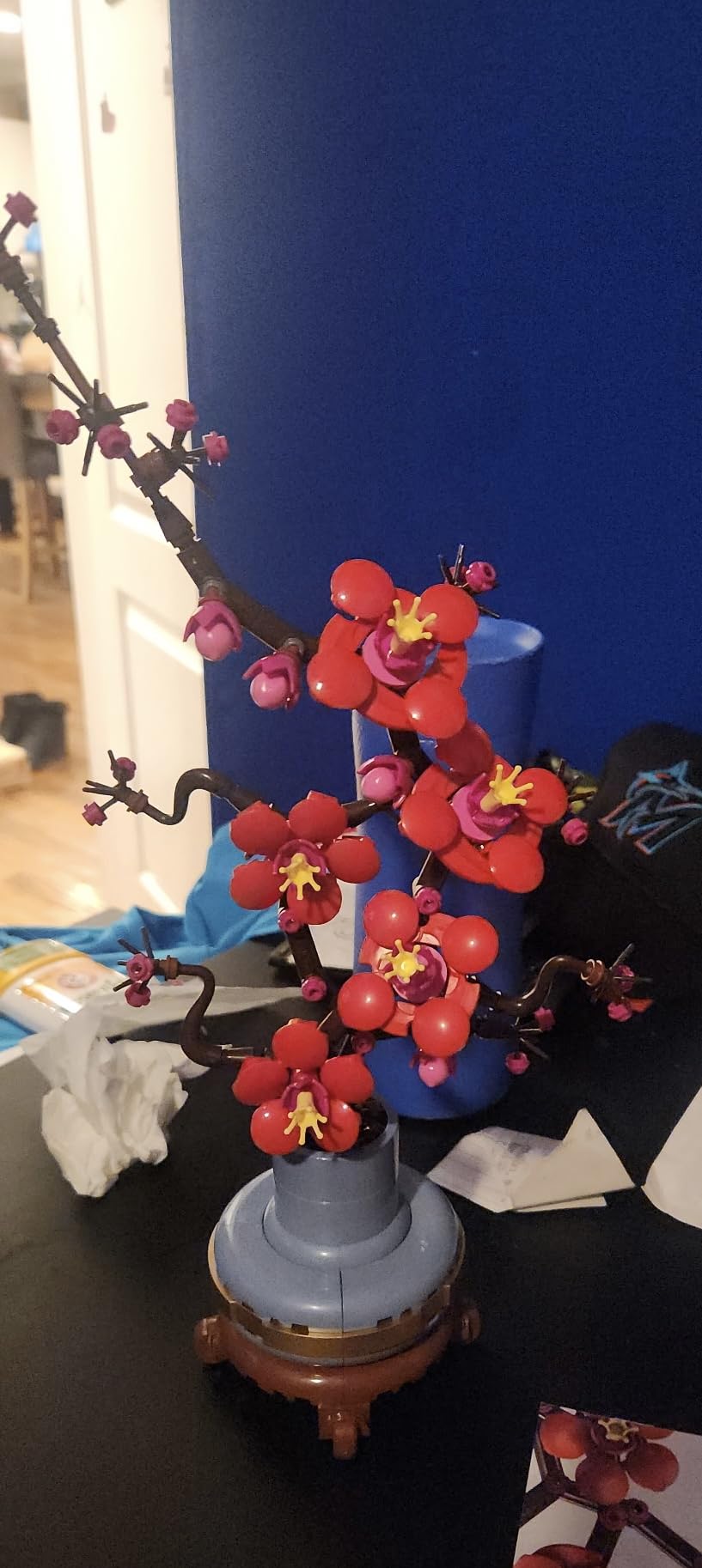 LEGO Botanicals Plum Blossom Building Sets for Adults - Artificial Flower for Dinner Table Centerpiece (10369) customer photo 1