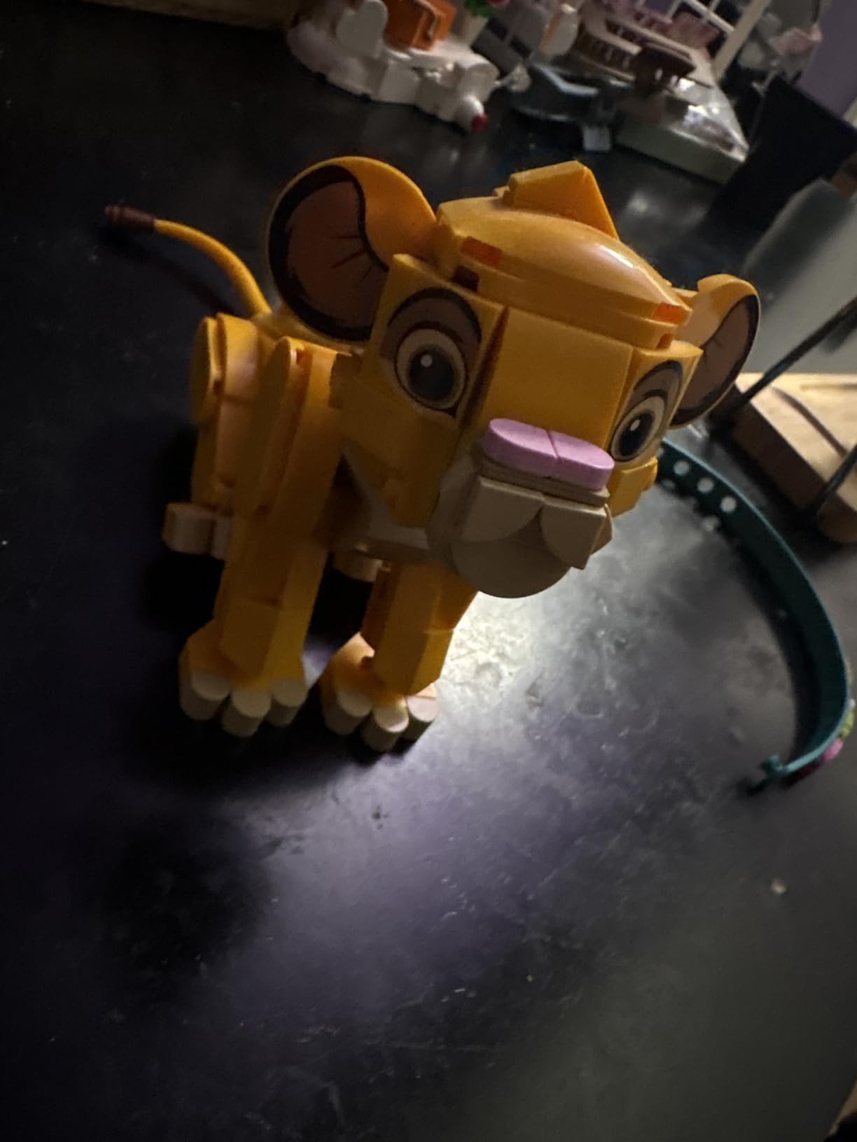 LEGO Disney Simba The Lion King Cub Building Toy - Collectible Play & Display Set - 6 Year Old Girl & Boy Birthday Gift - Detailed Model of Disney Simba - 43243 customer photo 2