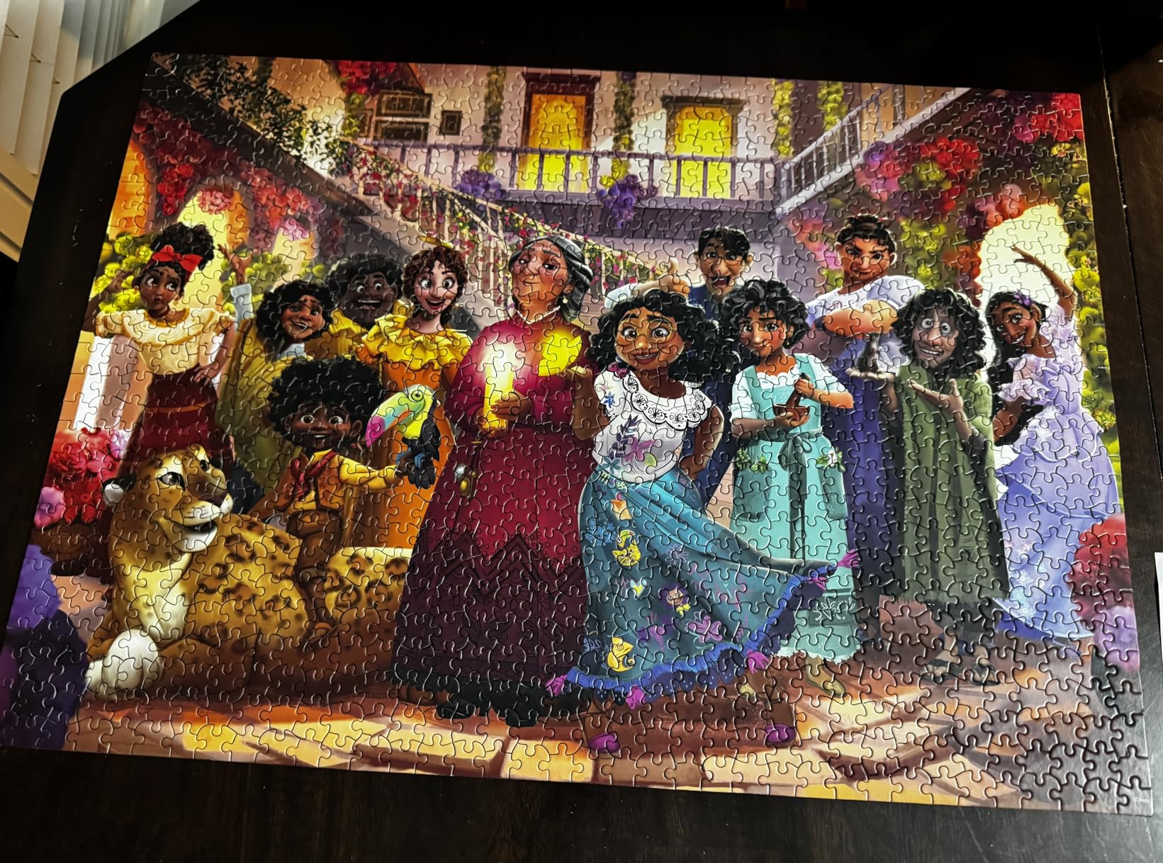 Ceaco - Thomas Kinkade Disney Lilo & Stitch 1000 Piece Jigsaw Puzzle, Premium Recycled Board, Made in USA, Includes Full-Color Poster, 26.75 x 19.75 in customer photo 1