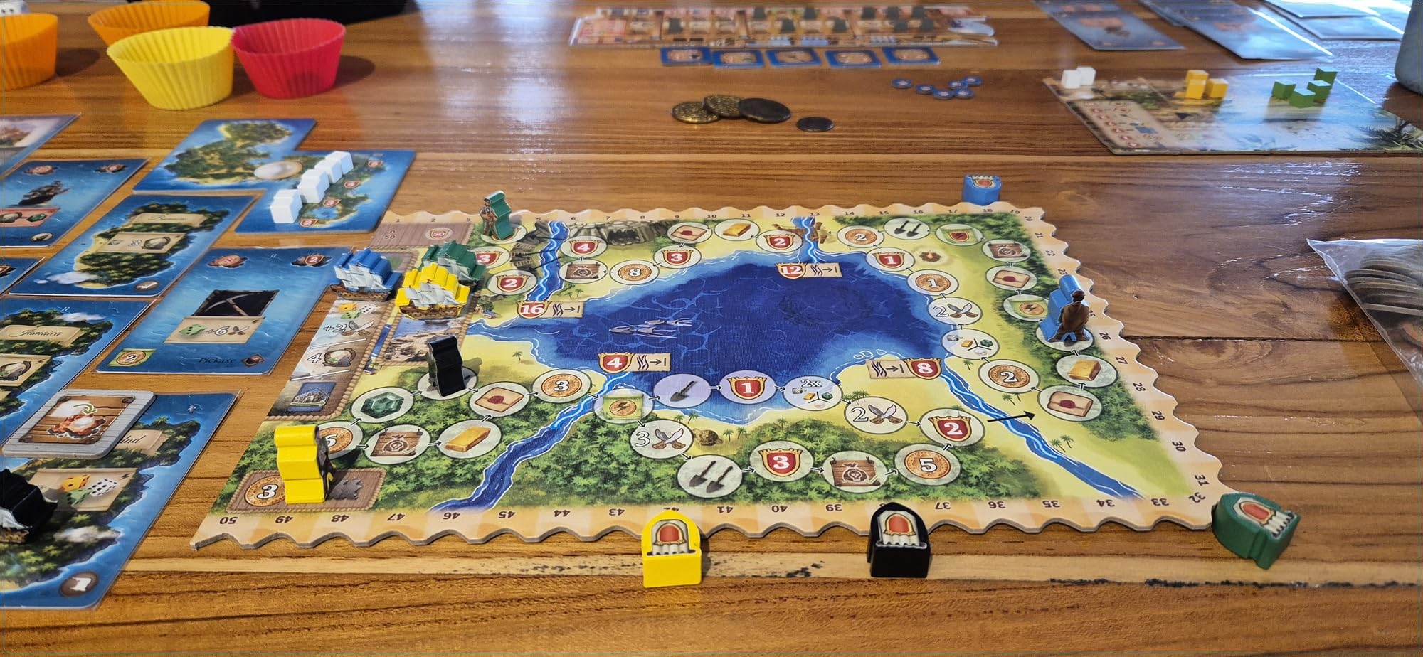 Capstone Games Strategy Board Game Pirates of Maracaibo for Ages 14+ | Competitive Multiplayer Pirate Adventure with Ship Upgrades, Treasure Hunting and Exploration | 1-4 Players, 25-100 Min Playtime customer photo 2