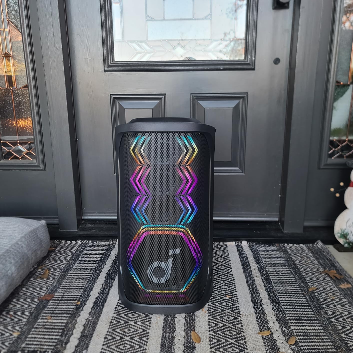 Soundcore Rave 3S AI Party Speaker with 2 Wireless Microphones, 200W Sound, AI Vocal Removal, Reverb, Light Show, 12H Playtime, Portable Bluetooth PA System customer photo 1