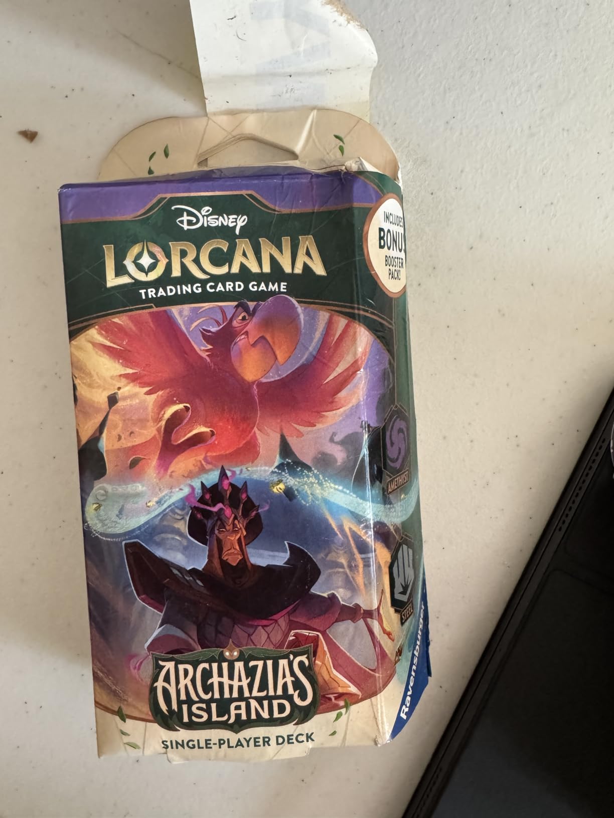 Disney Lorcana TCG: Archazia's Island Single-Player Starter Deck - Amethyst & Steel customer photo 1