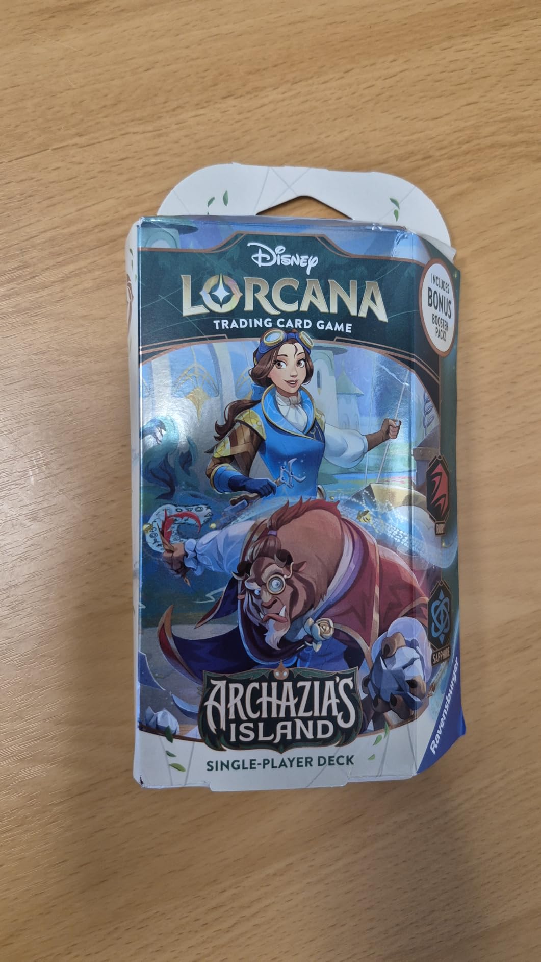 Disney Lorcana TCG: Archazia's Island Single-Player Starter Deck - Ruby & Sapphire customer photo 1