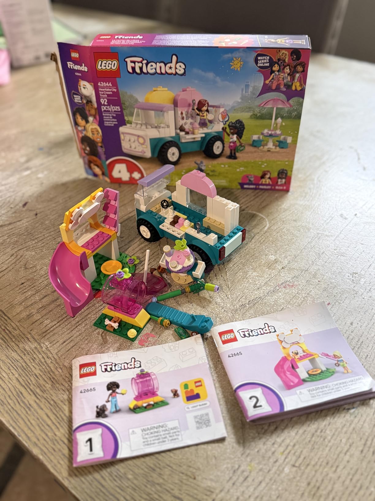 LEGO Friends Heartlake City Ice Cream Truck Toy Building Set - 42644 customer photo 1