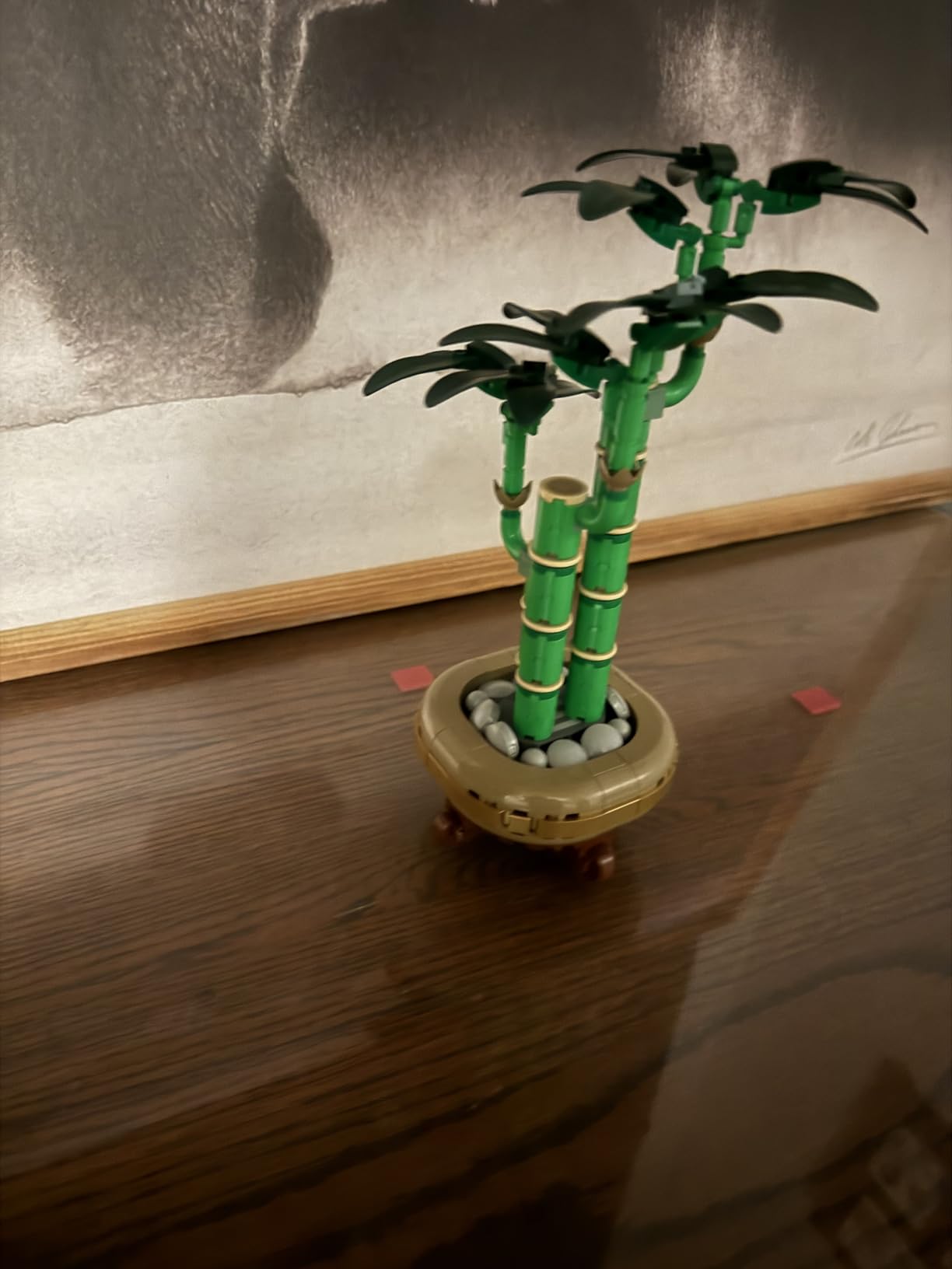 LEGO Botanicals Lucky Bamboo Building Set - Artificial Plant for Indoor Home Decor, Adults Ages 18+ - Gift for Birthdays - Indoor Plant Decorations for Table, Desk, Office - 10344 customer photo 1