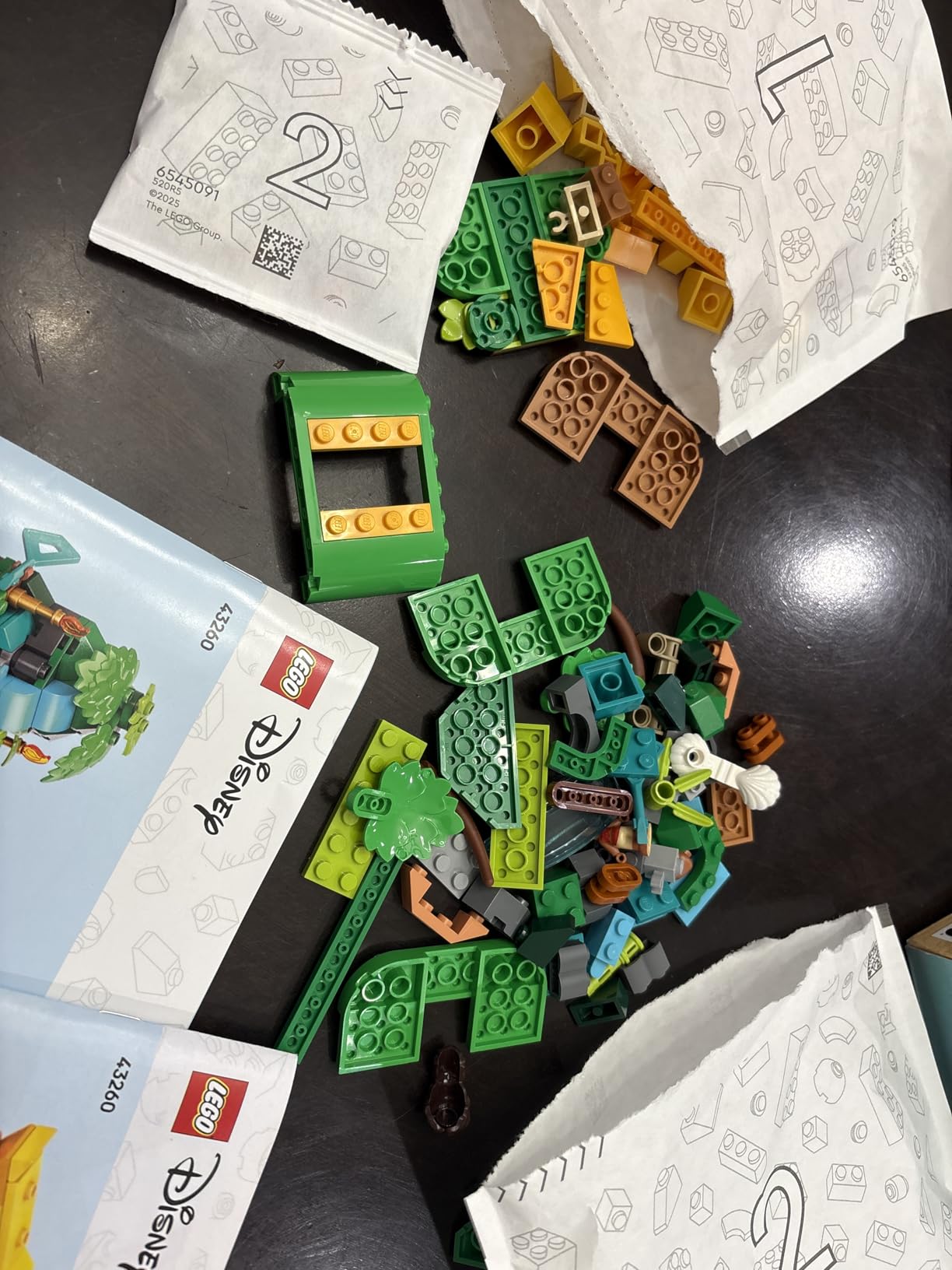 LEGO Disney Moana's Island Fun Building Toy Playset - Princess Moana Toy for Kids, Girls and Boys, Ages 5+ - with 2 Disney Micro-Dolls and Pua Animal Figure - Gift Idea for Birthdays - 43260 customer photo 2