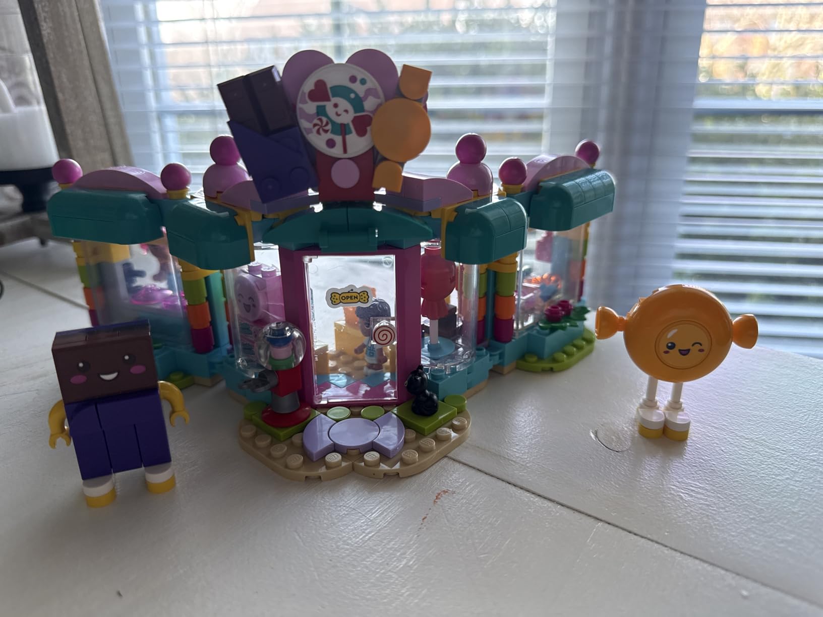 LEGO Friends Heartlake City Candy Store Building Toy - Pretend Playset for Kids, Girls & Boys, Ages 6+ - Gift for Birthdays - W/ 2 Minidolls, a Micro-Doll, and a Cat Figure - 42649 customer photo 1