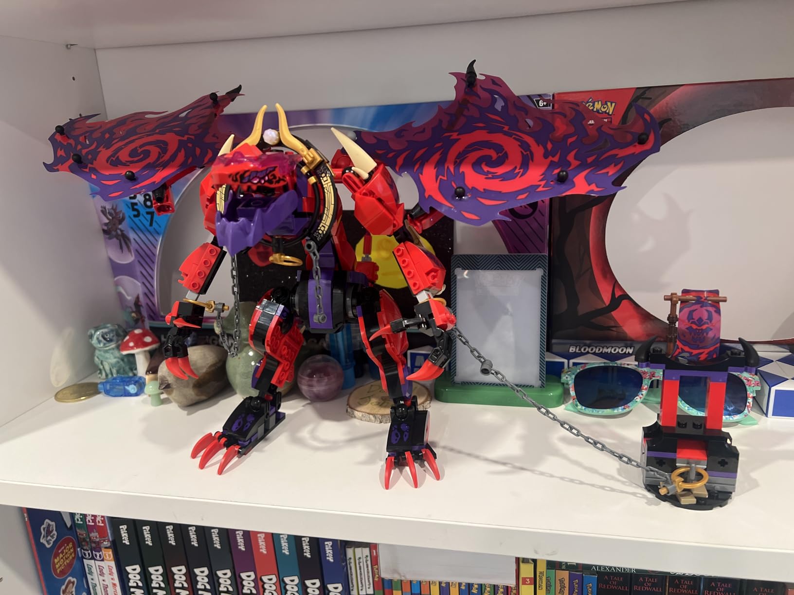 LEGO NINJAGO Thunderfang Dragon of Chaos Building Toy for Kids Ages 8+ - Dragon Rising Playset with 6 Minifigures and Poseable Figure - Birthday Gift Idea for Boys and Girls - 71832 customer photo 1