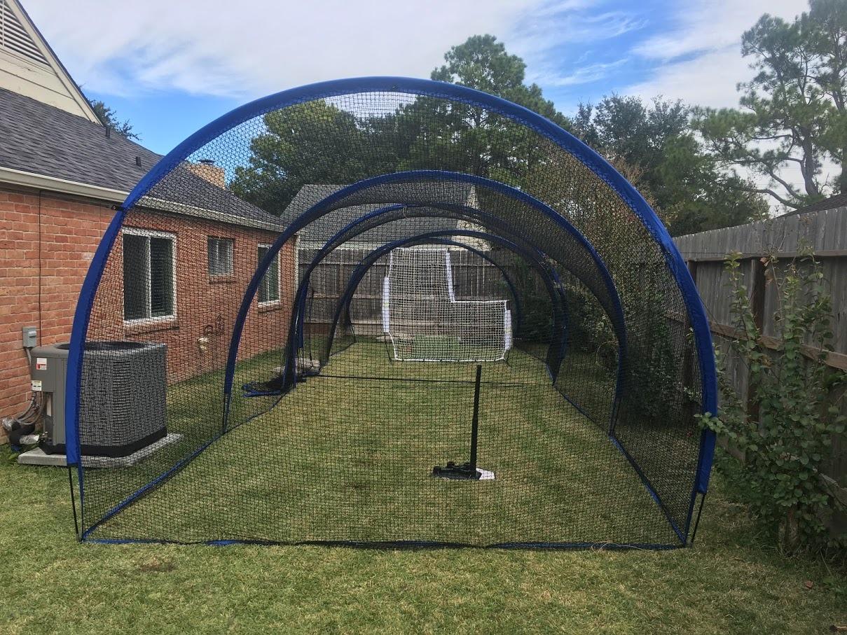 FORZA Pop-Up Baseball Batting Cage | Portable, Fiberglass Frame with Polyester Netting, Instant Setup for Anywhere Practice | Multiple Size Options, Includes Carry Bag customer photo 2