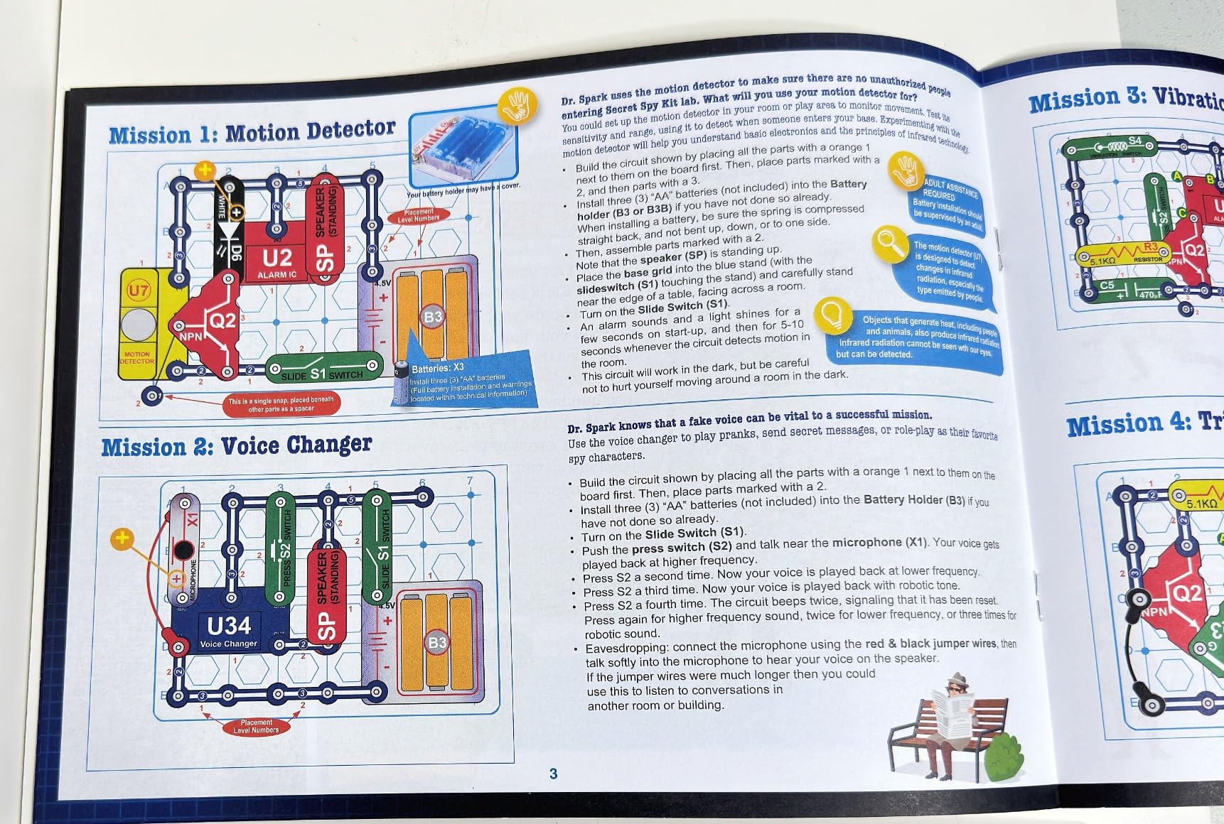 Snap Circuits Spy Kit | 25+ Activities | STEM Educational Toy for Kids 7+ customer photo 2