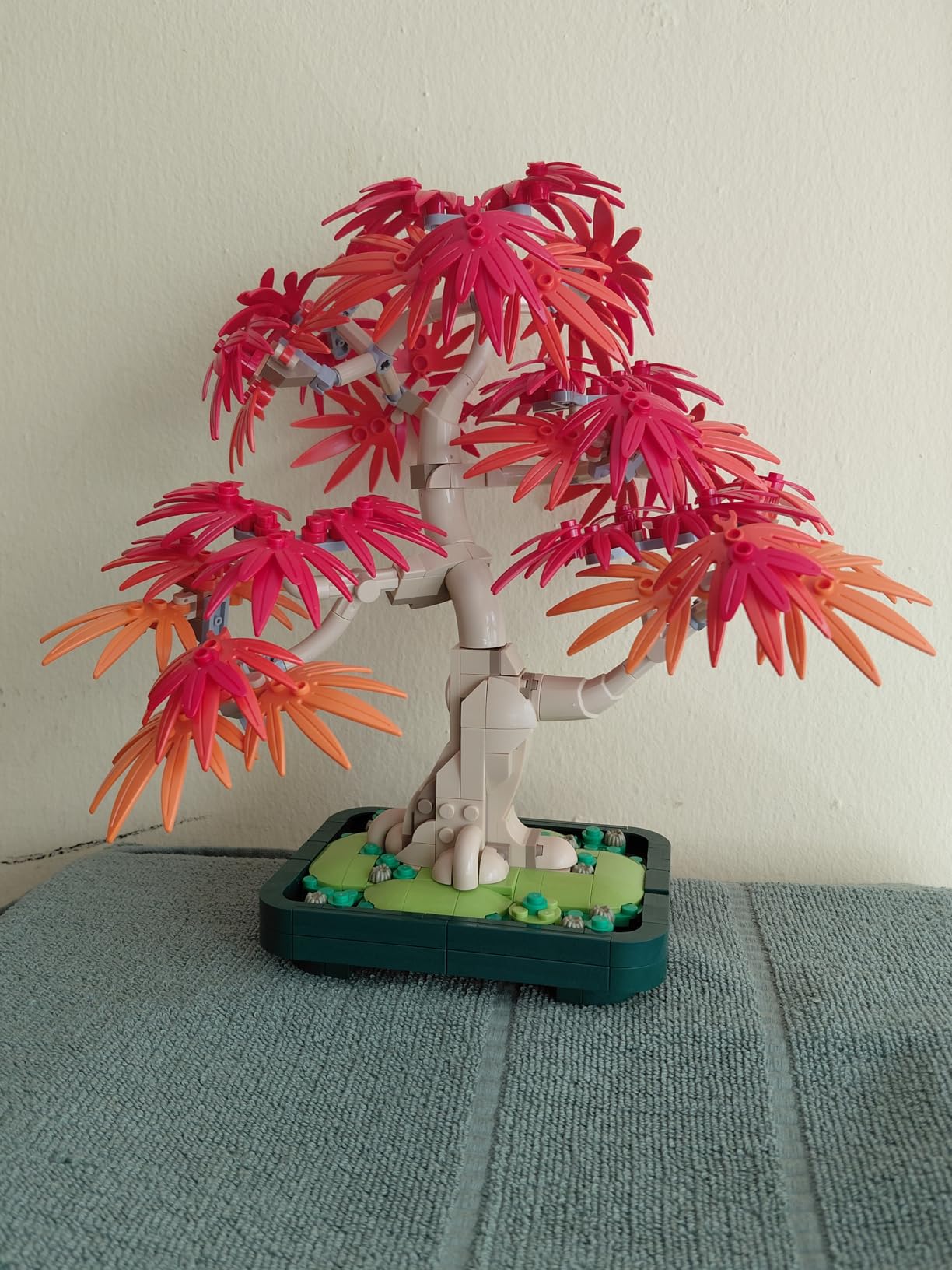 LEGO Botanicals Japanese Red Maple Bonsai Tree Building Kit for Adults 18+ - Unique Home Decor DIY for Room or Office (10348) customer photo 1
