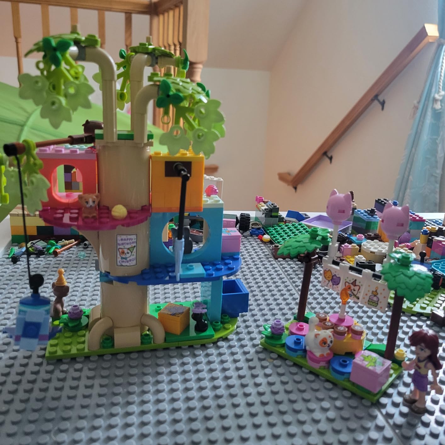 LEGO Friends Tree House Building Toy - Pretend Play Building Blocks with Cat Toys & 2 Minidolls, Creative Storytelling Toy for Girls and Boys Ages 9+, Gift Idea - 42666 customer photo 1