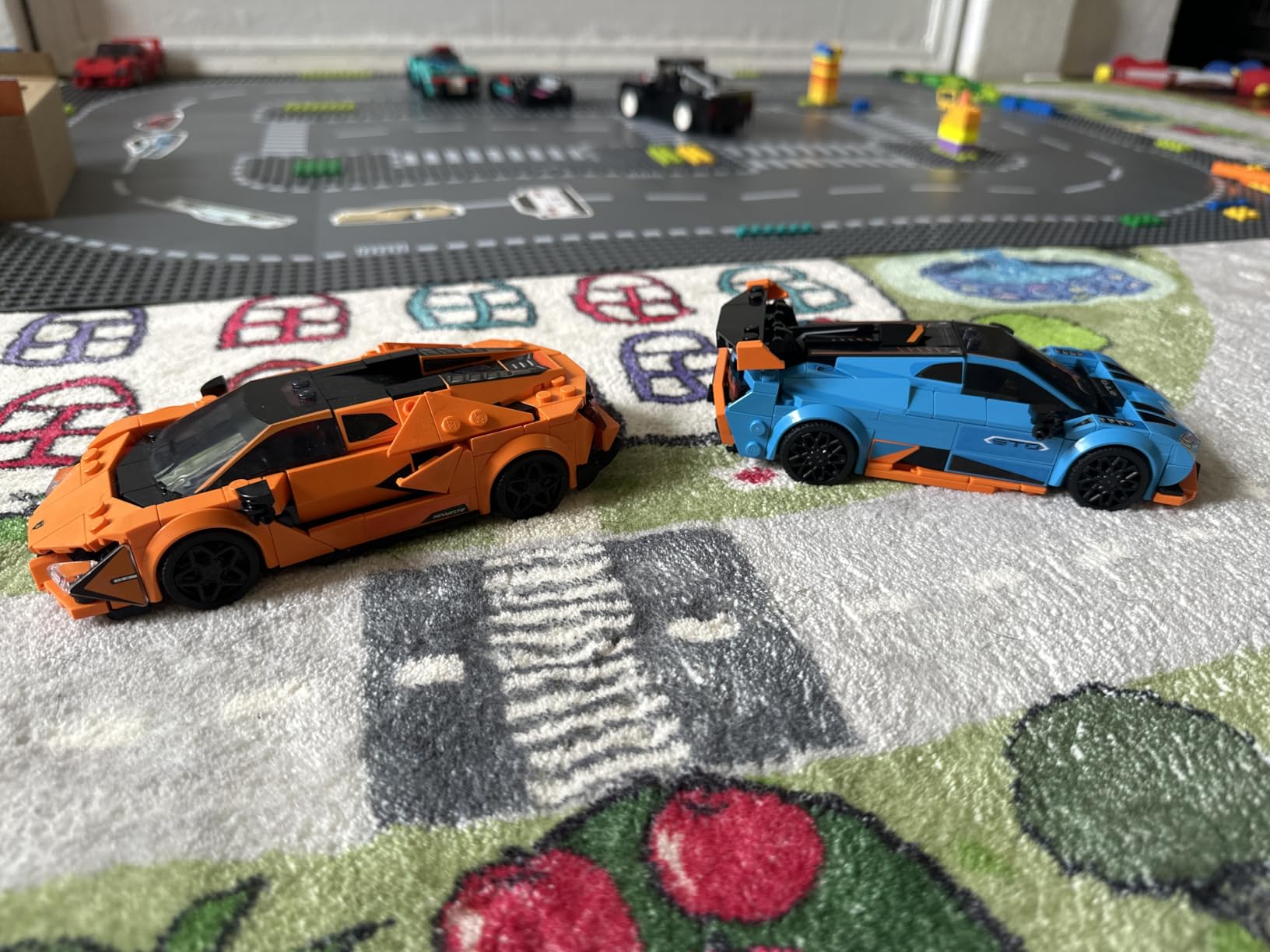 LEGO Speed Champions Lamborghini Revuelto & Huracan STO Car Toys, Building Toy for Ages 10+, 77238 customer photo 1