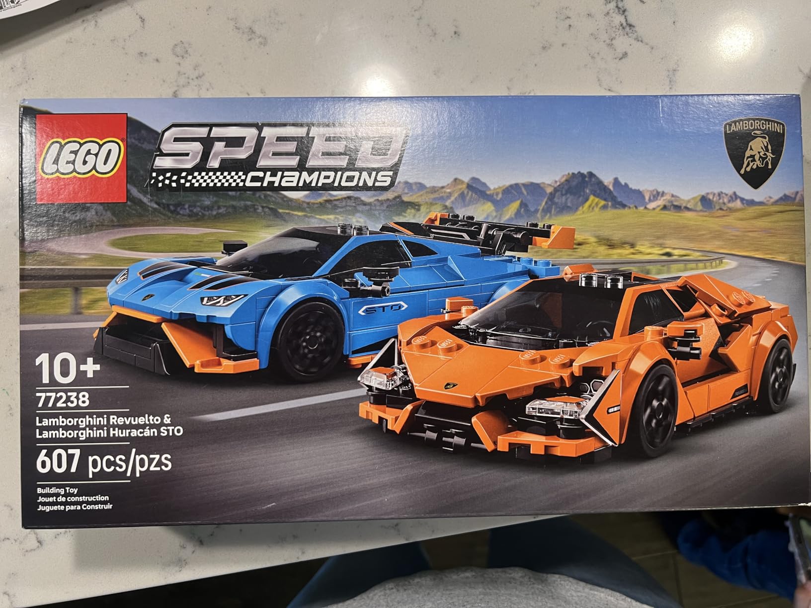 LEGO Speed Champions Lamborghini Revuelto & Huracan STO Car Toys, Building Toy for Ages 10+, 77238 customer photo 2