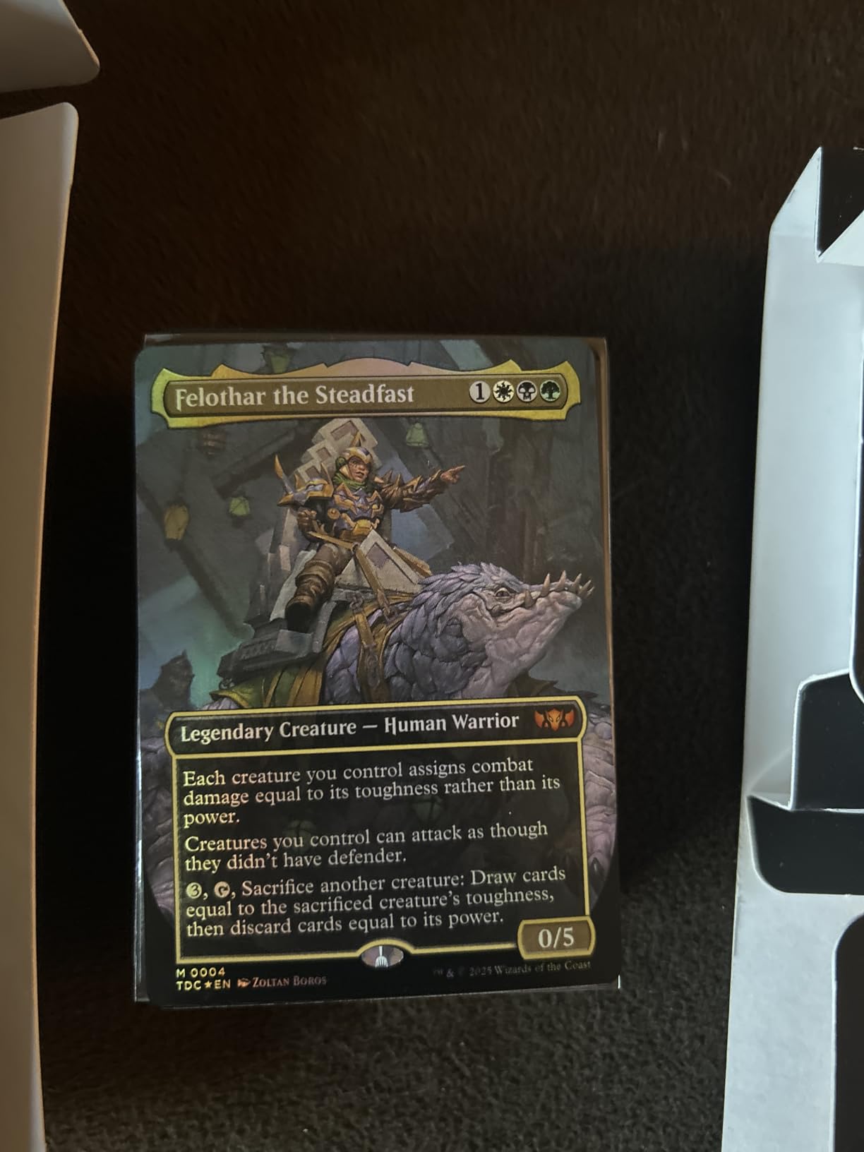 Magic: The Gathering Tarkir: Dragonstorm Commander Deck - Abzan Armor customer photo 2